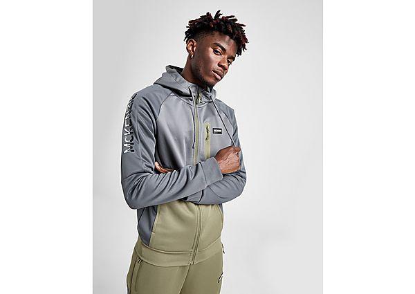 McKenzie Base Poly Full Zip Hoodie in Black for Men Lyst UK