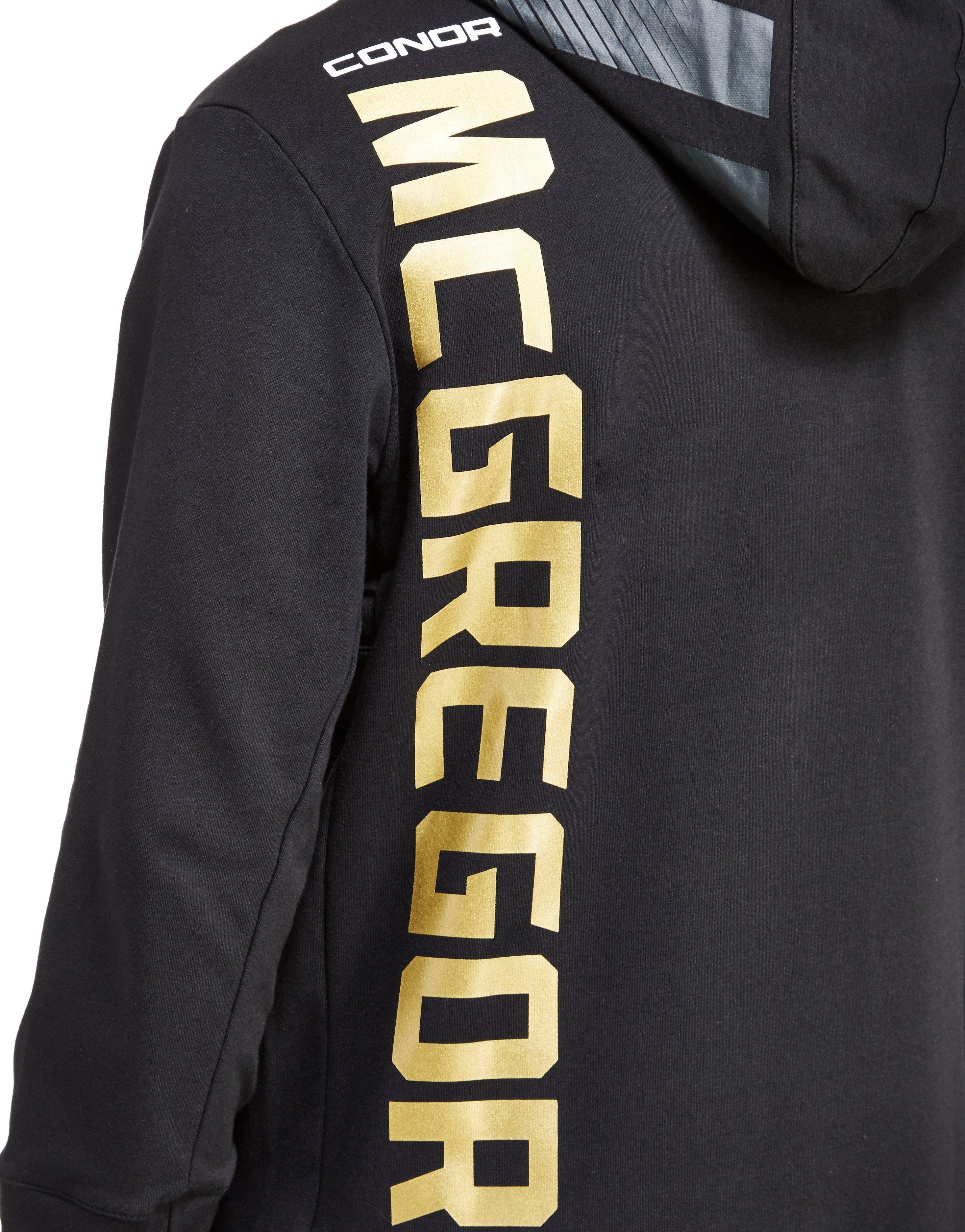 reebok ufc fight night conor mcgregor champ walkout hoodie