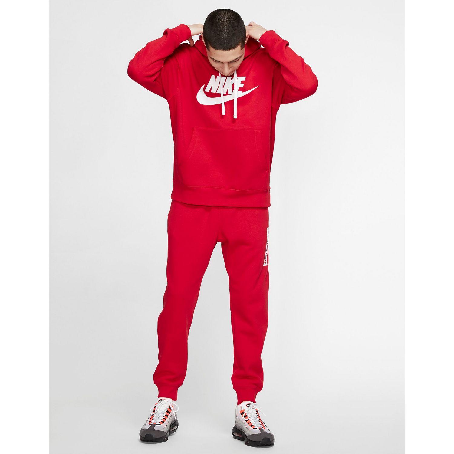 nike sportswear club fleece red