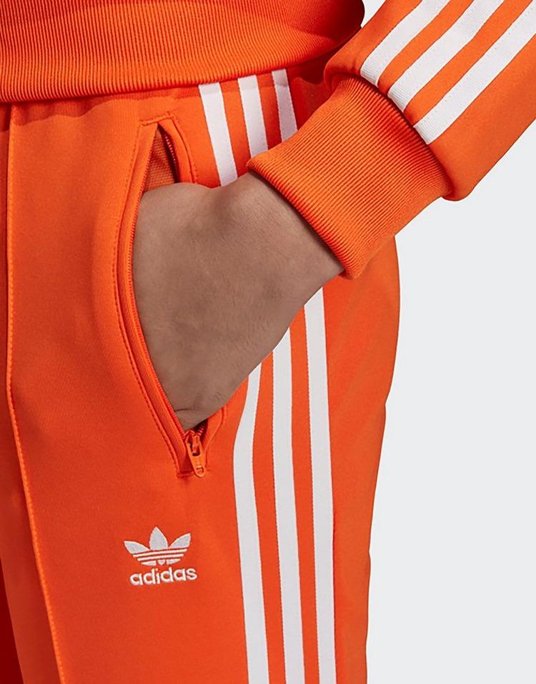 mens orange adidas tracksuit