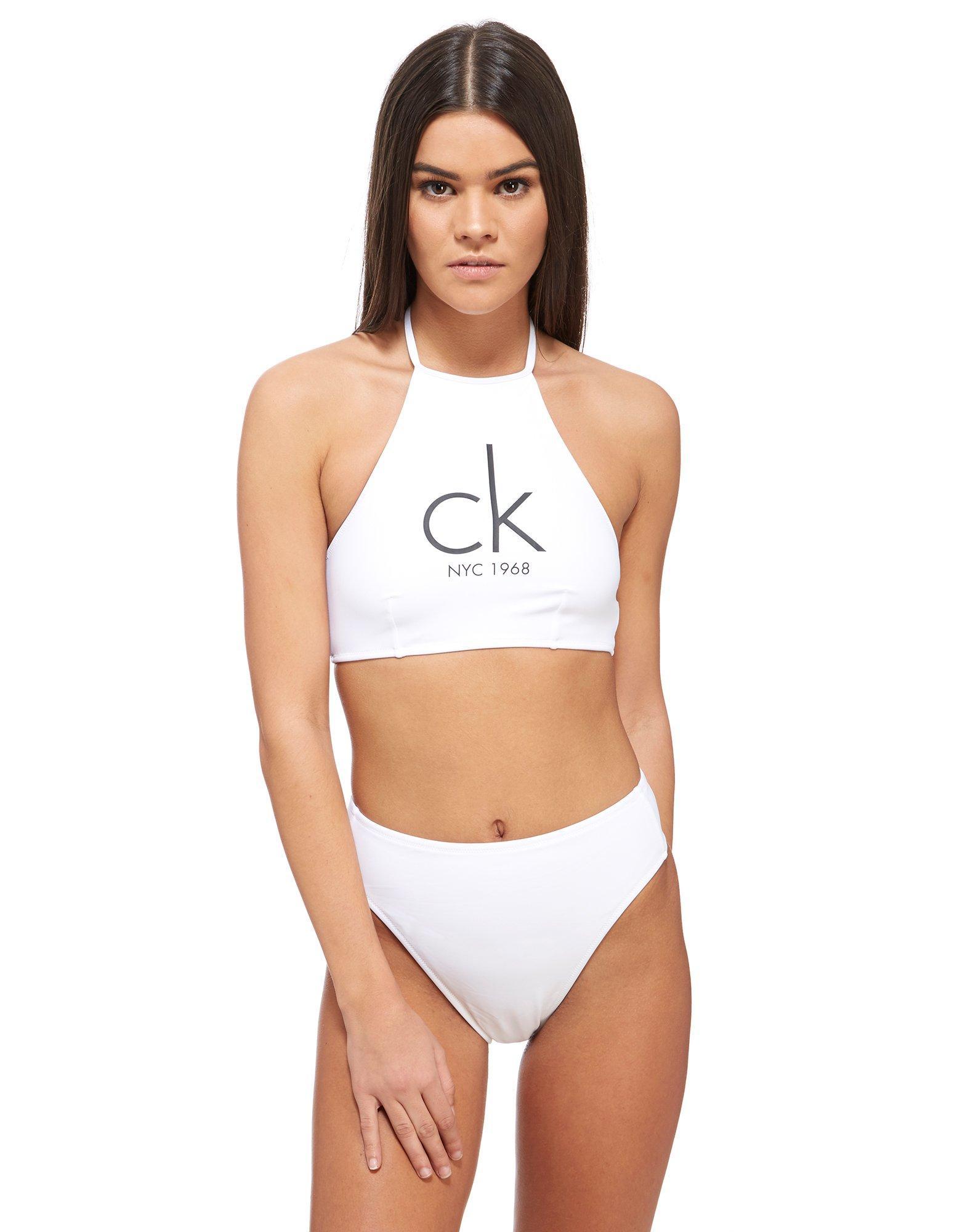 calvin klein high waist bikini bottom