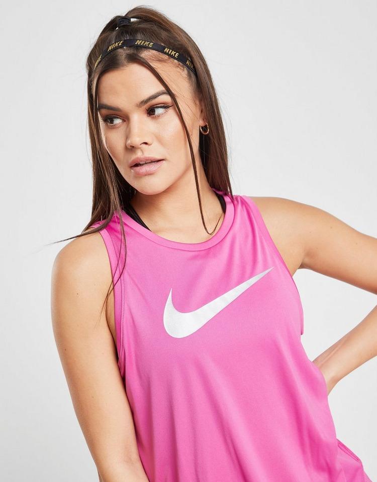 nike running miler swoosh tank top