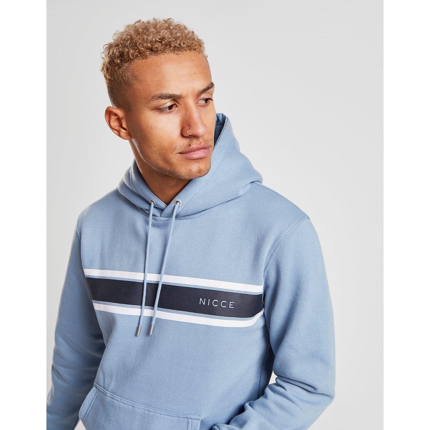 light blue nicce hoodie