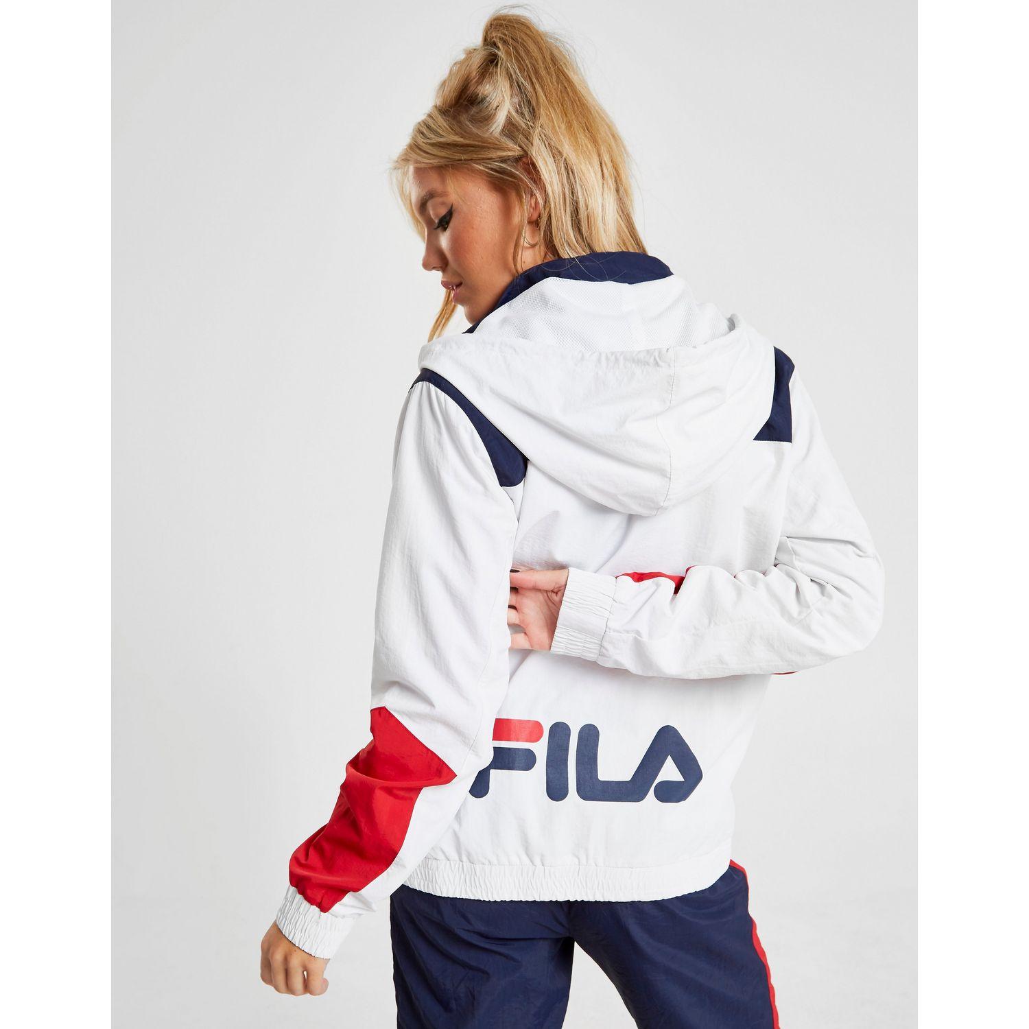 fila colour block full zip wind jacket