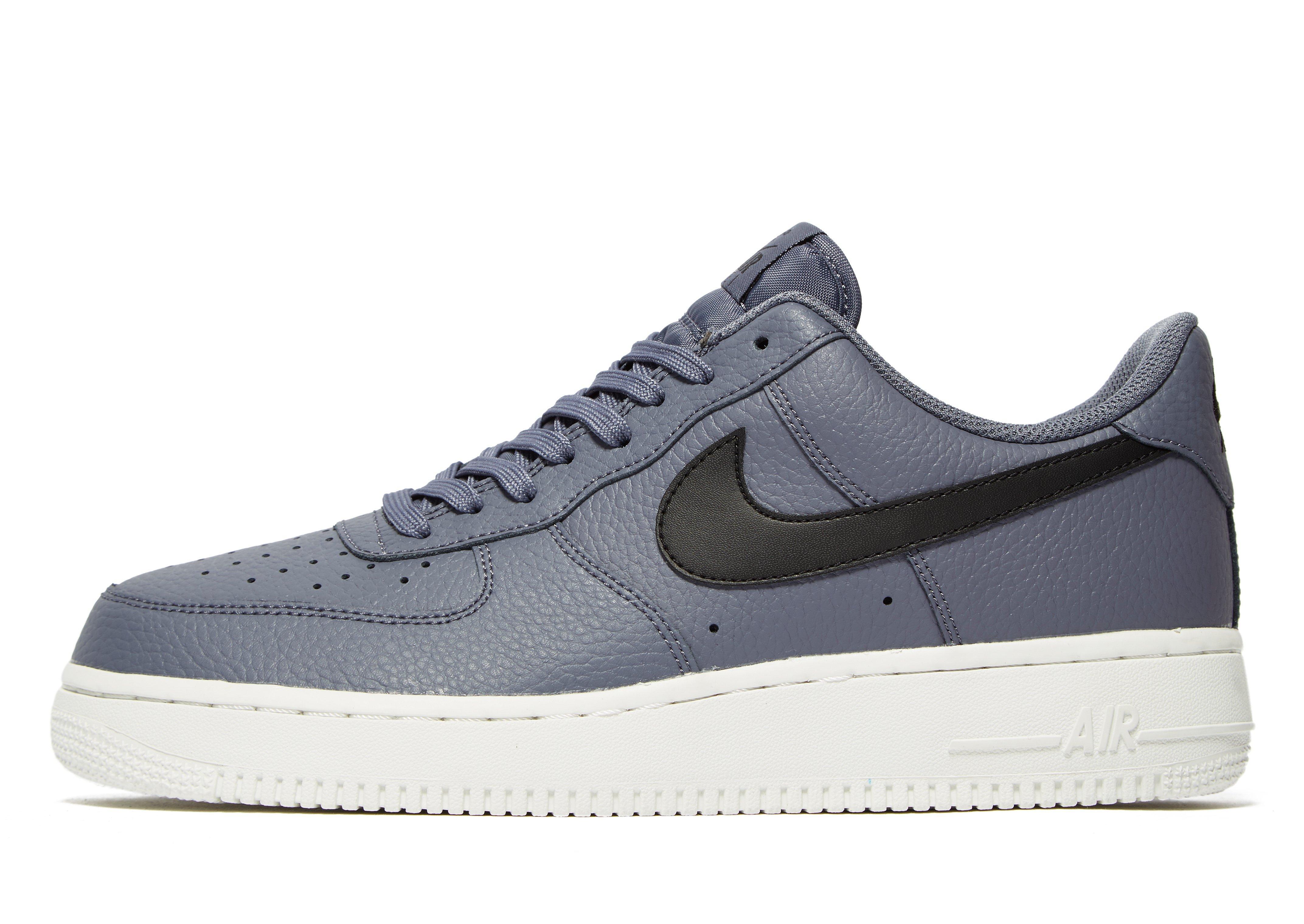 Nike Leather Air Force 1 Low in Carbon/Black (Black) for Men - Lyst