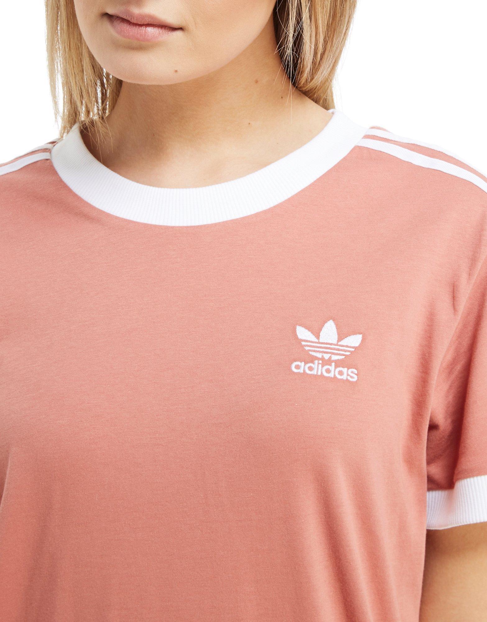 adidas originals t shirt pink