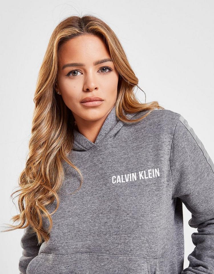 calvin klein tape neck hoodie