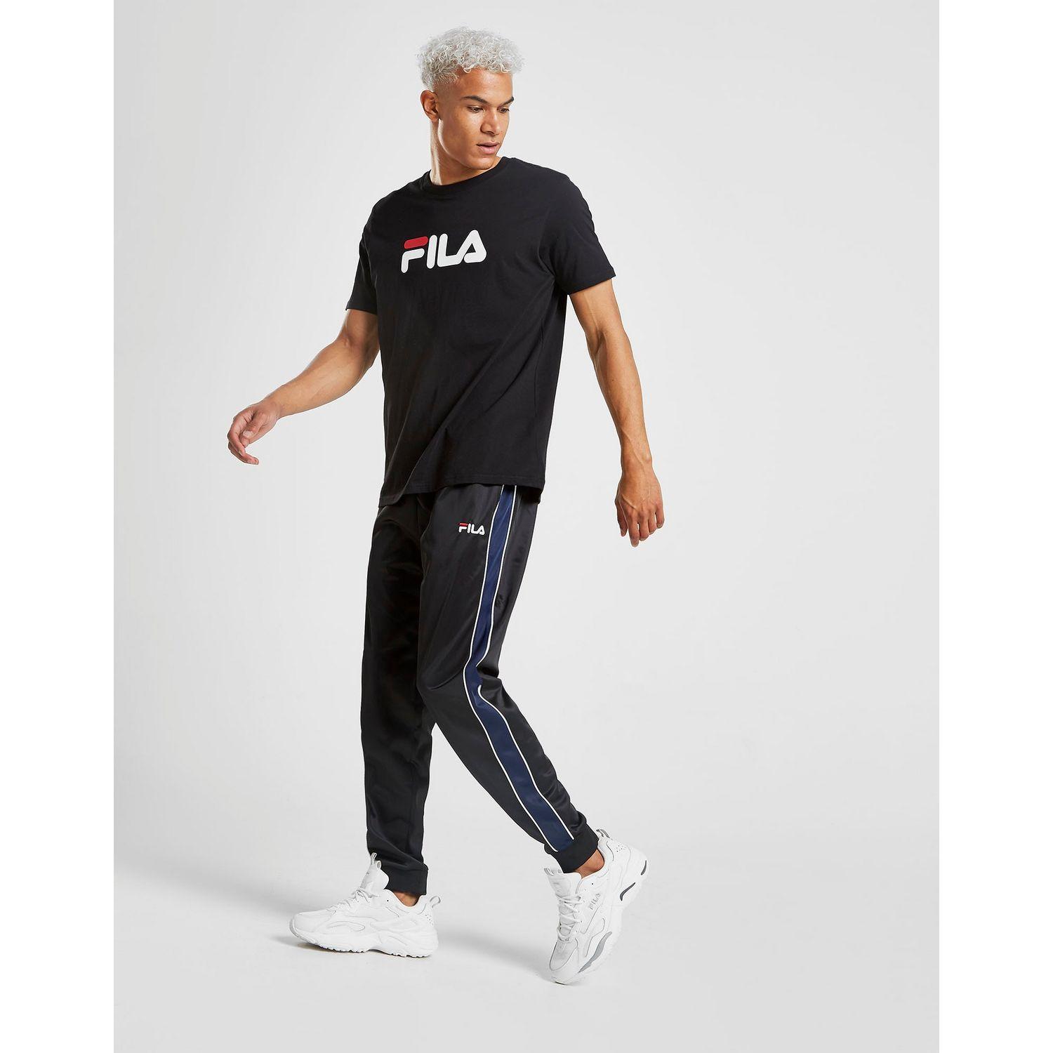 fila track pants white