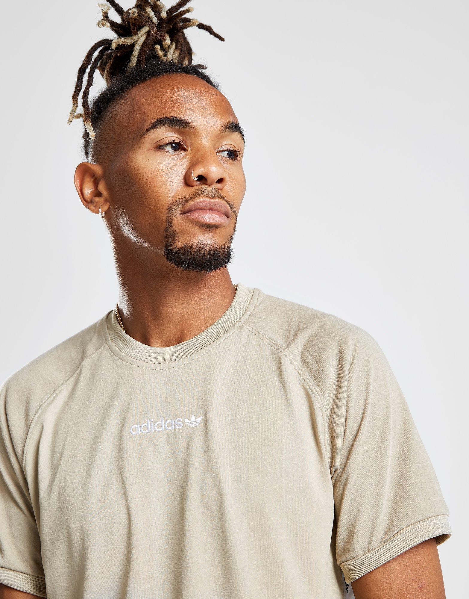 Adidas Originals Multicolor Tape Poly T shirt for men Adidas Originals Multicolor Tape Poly T shirt for men