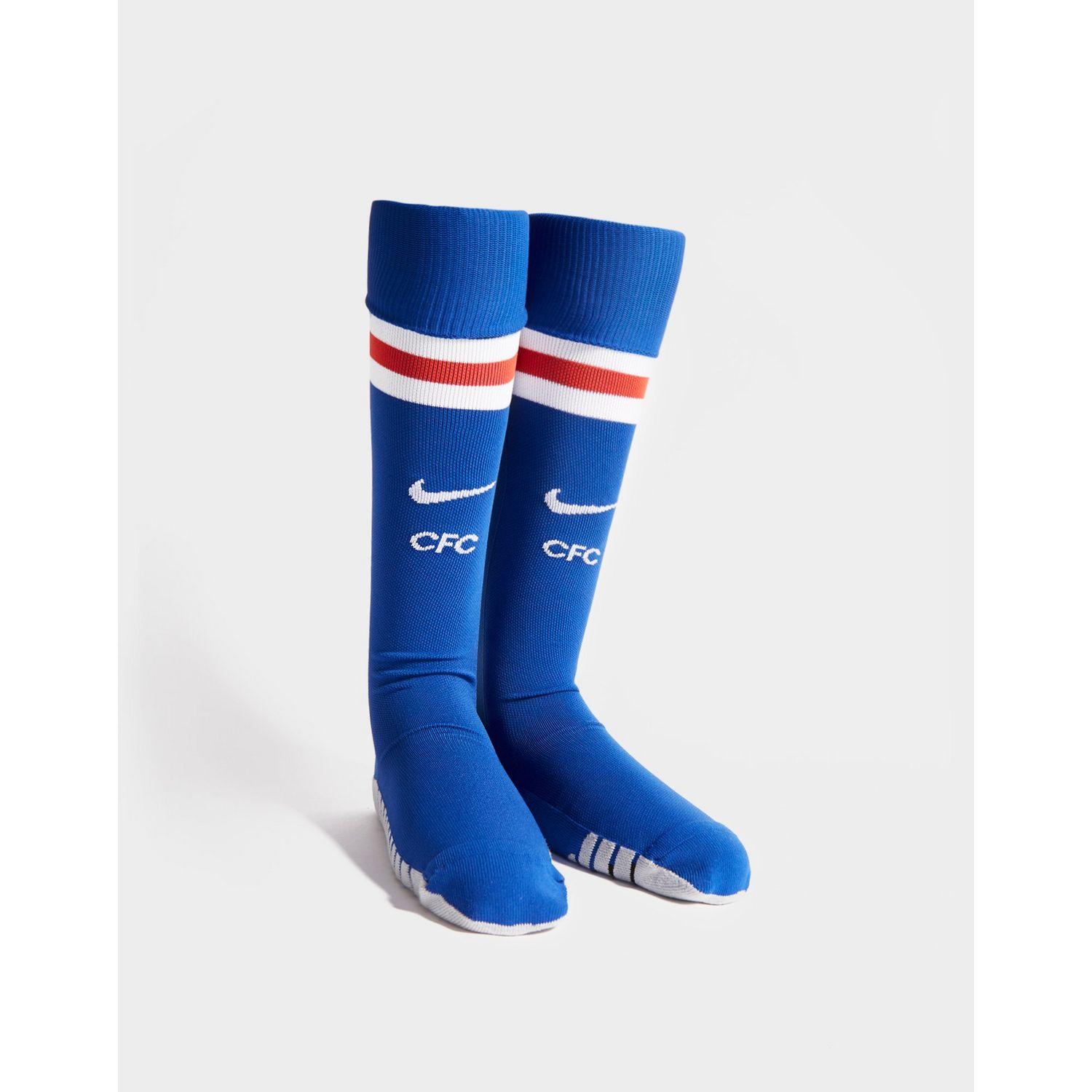 Nike Synthetic Chelsea Fc 2019/20 Away Socks in Blue for Men - Lyst