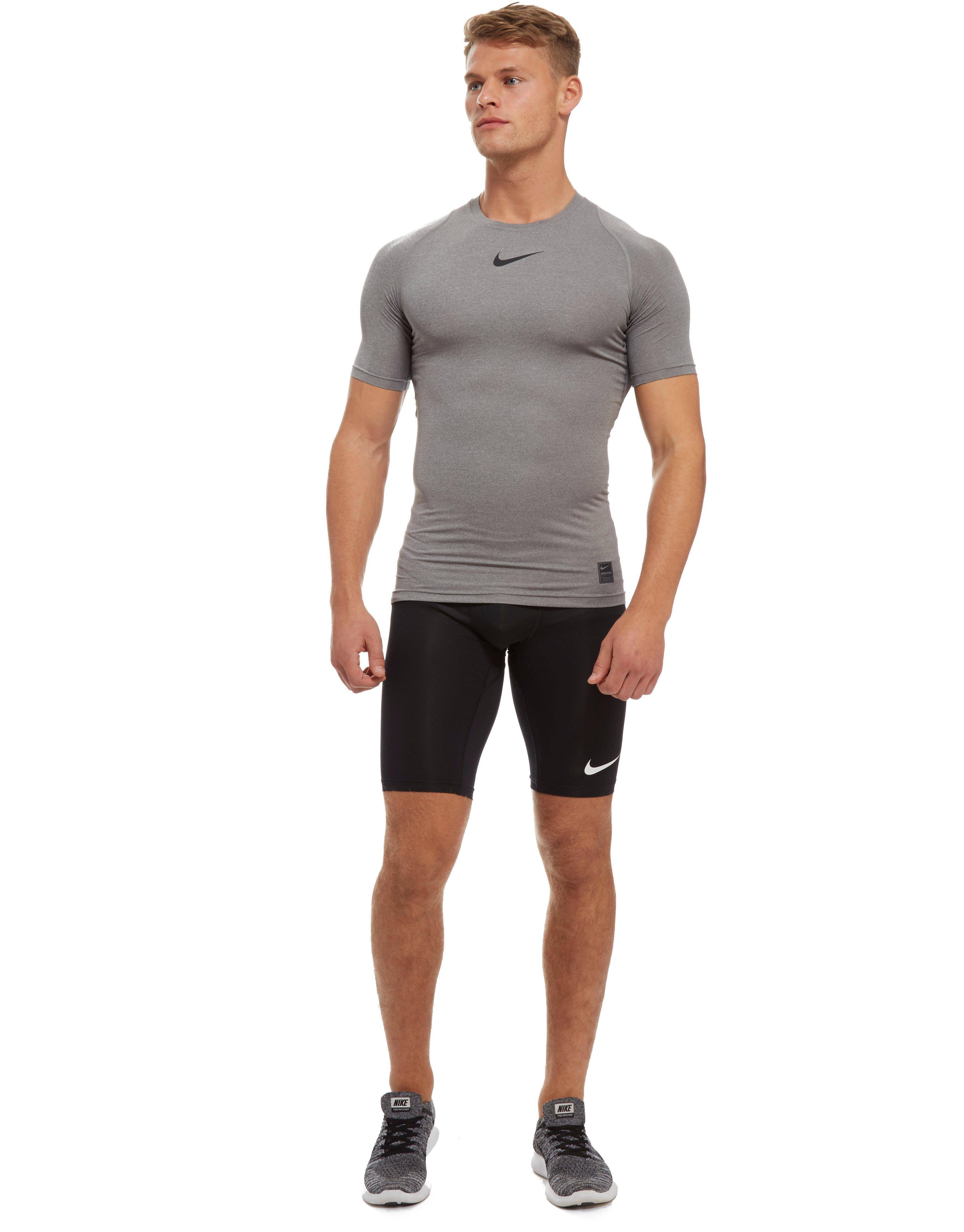Download Nike Synthetic Pro 9 Inch Compression Shorts for Men - Lyst