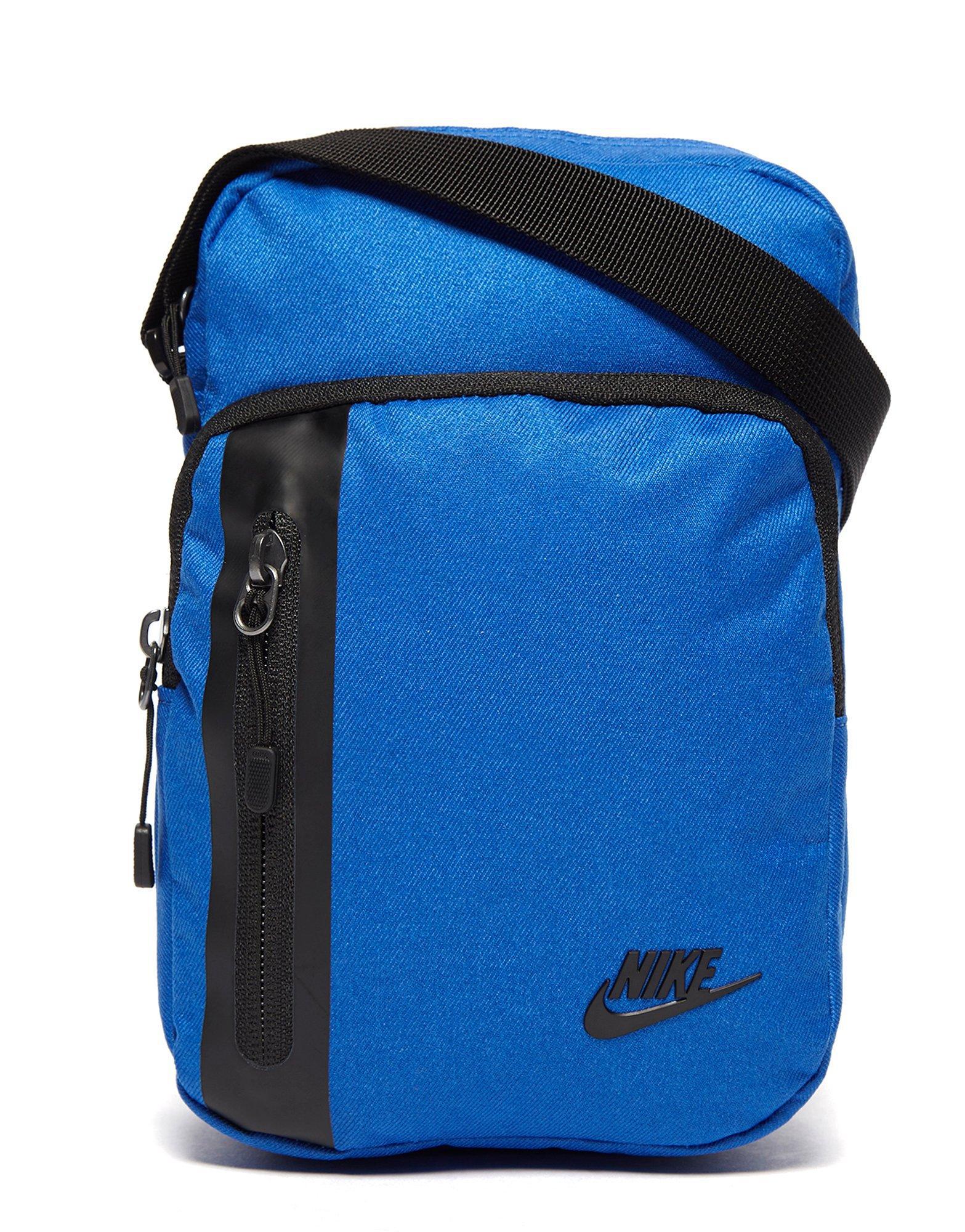 blue nike pouch
