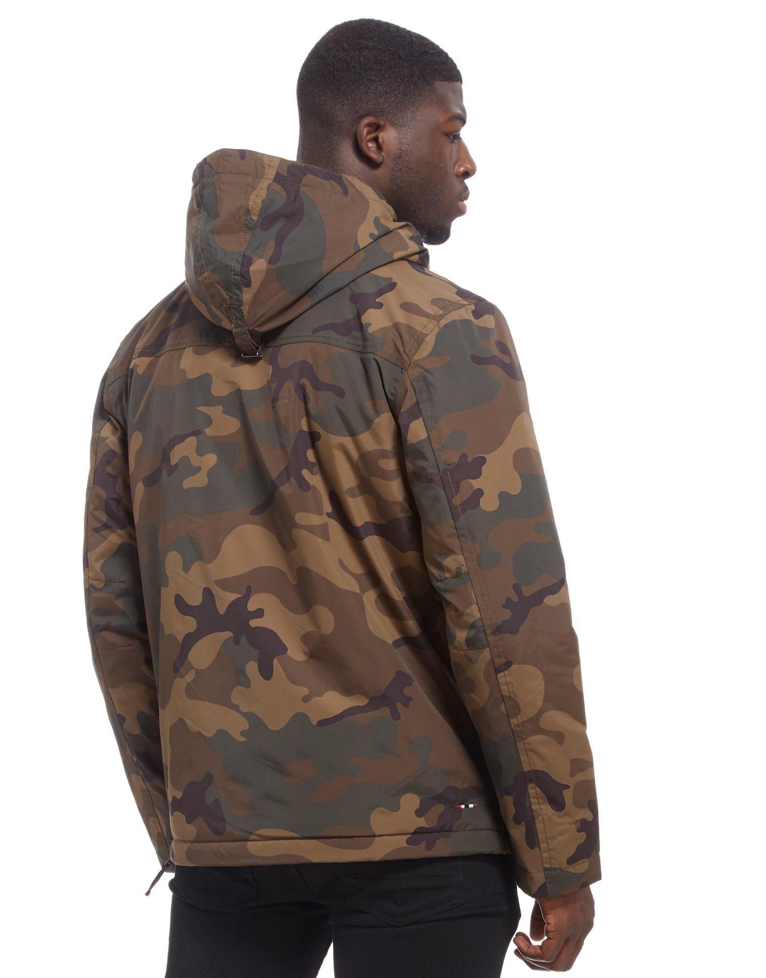Lyst - Napapijri Rainforest Camo Overhead Jacket for Men