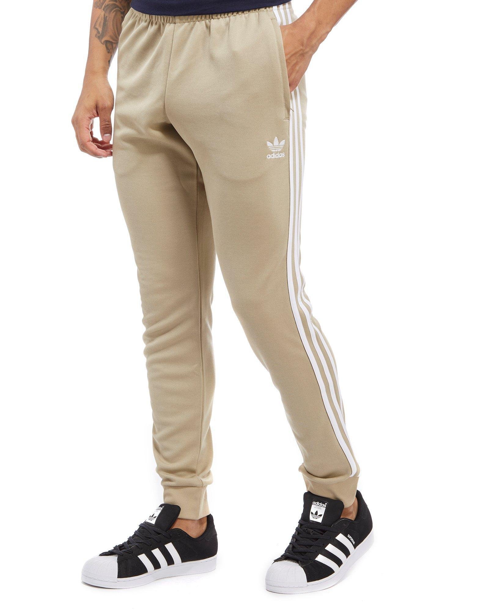 adidas track pants khaki