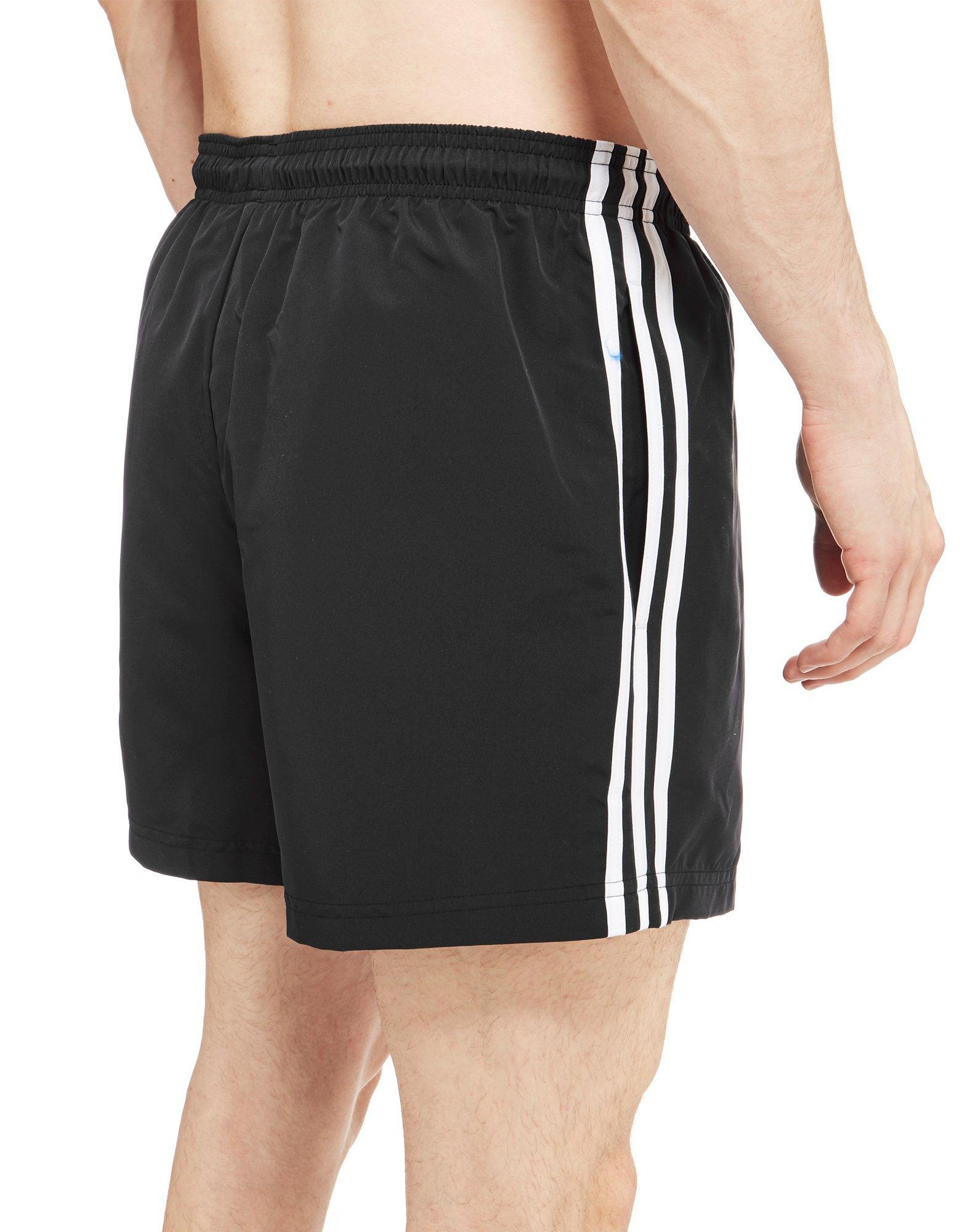 adidas california swim shorts black