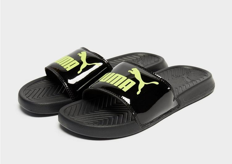 yellow puma slides