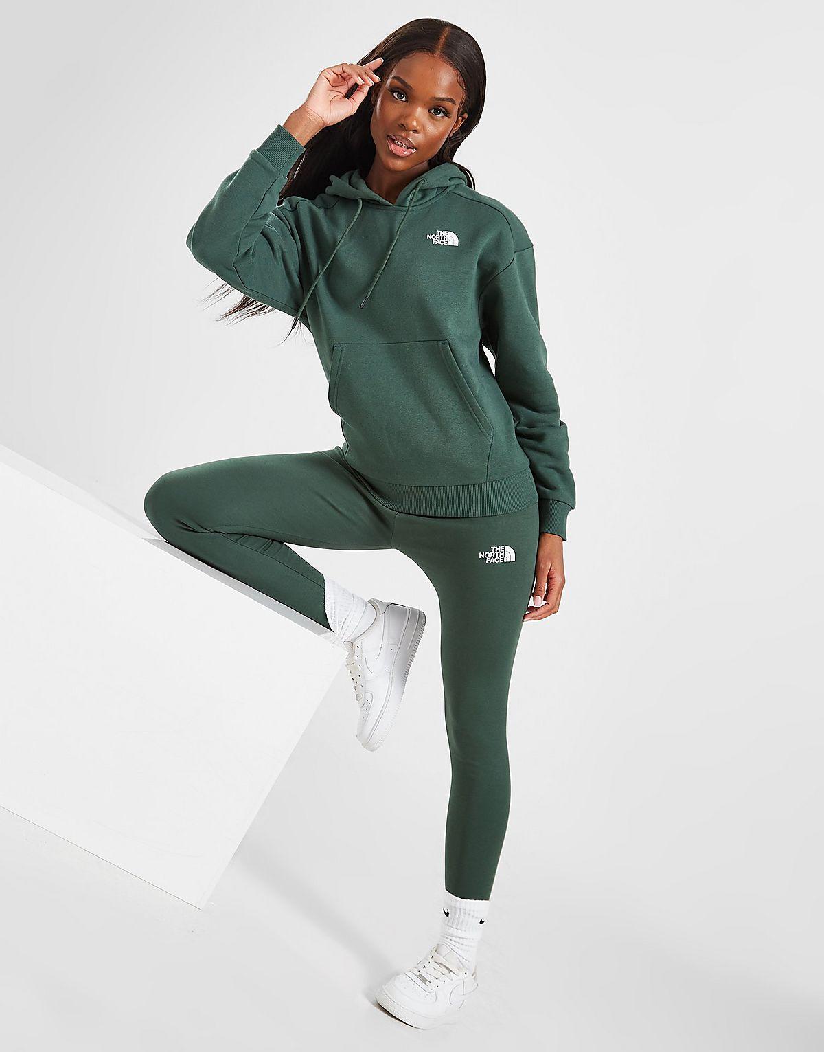 The North Face High Waist Leggings in Green | Lyst UK