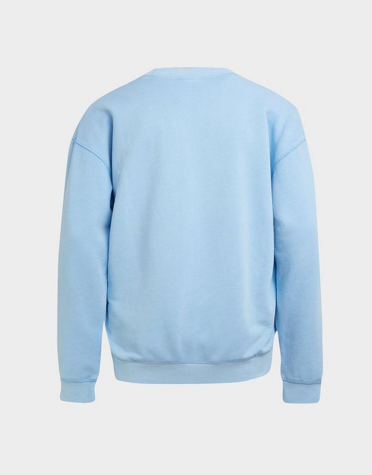 Adidas overdyed crew sweatshirt sale