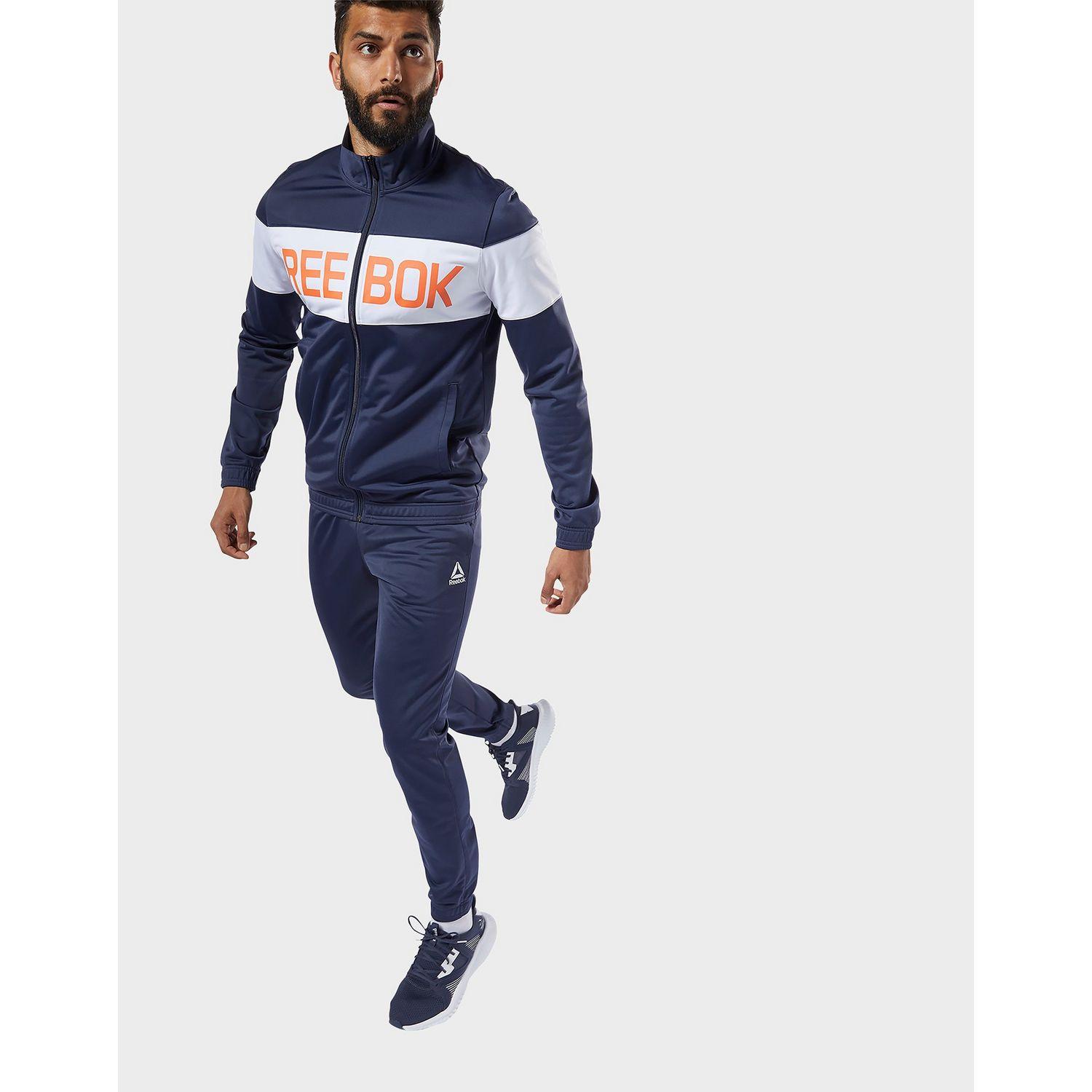 reebok tricot tracksuit