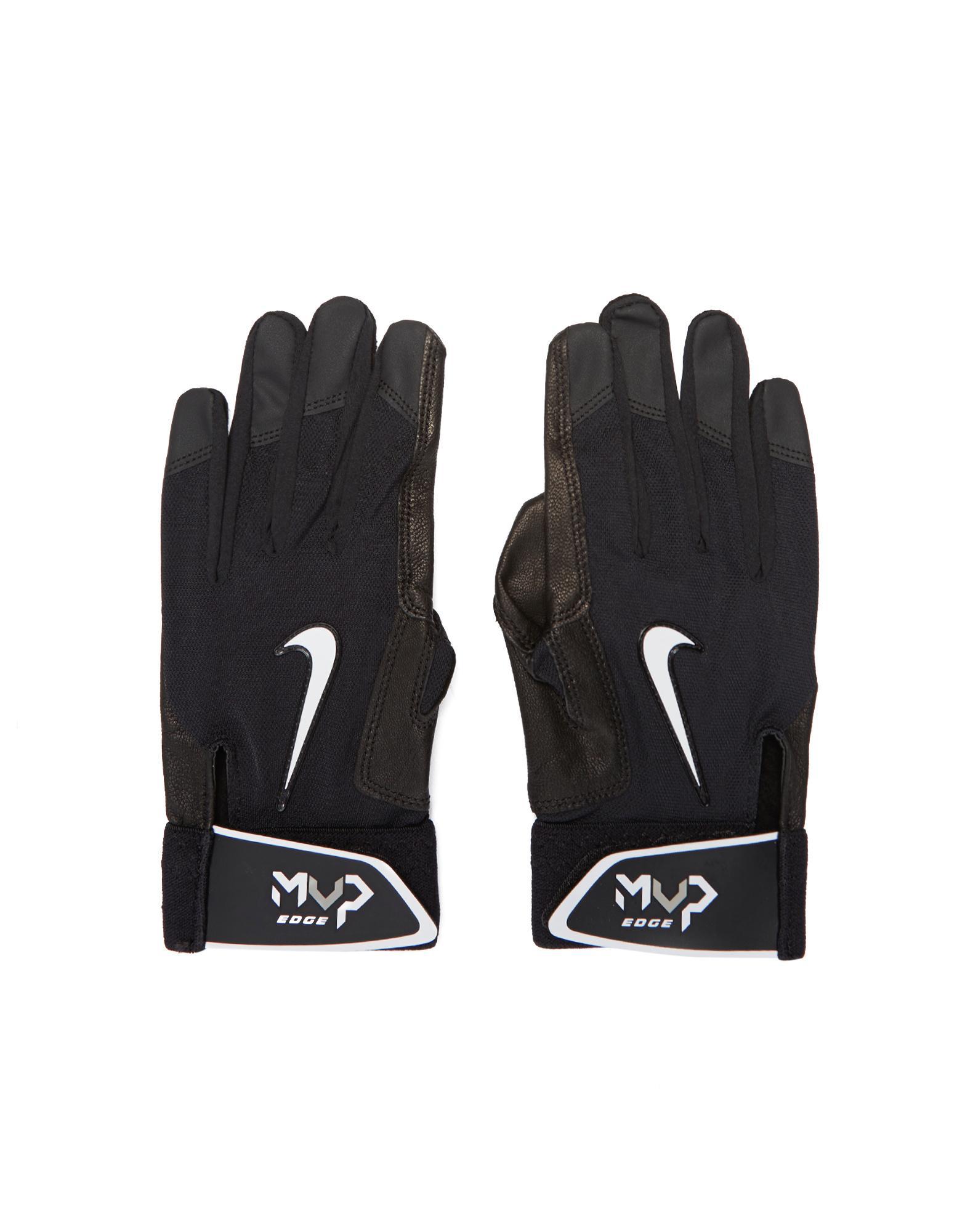 Nike Leather Mvp Edge Batting Gloves in 