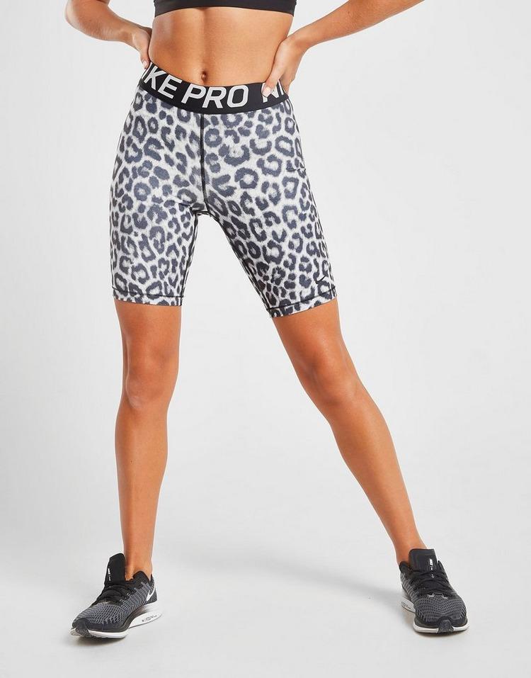 nike leopard bike shorts