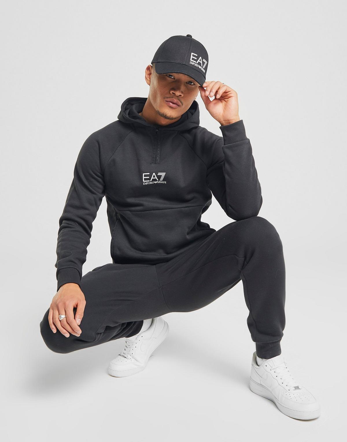 emporio armani ea7 micro tape crew sweatshirt