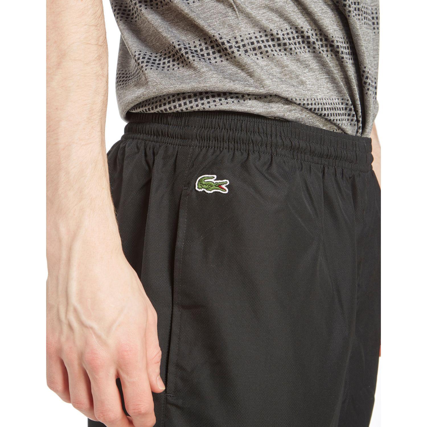 Lacoste Cotton Guppy Track Pants in Black for Men - Lyst