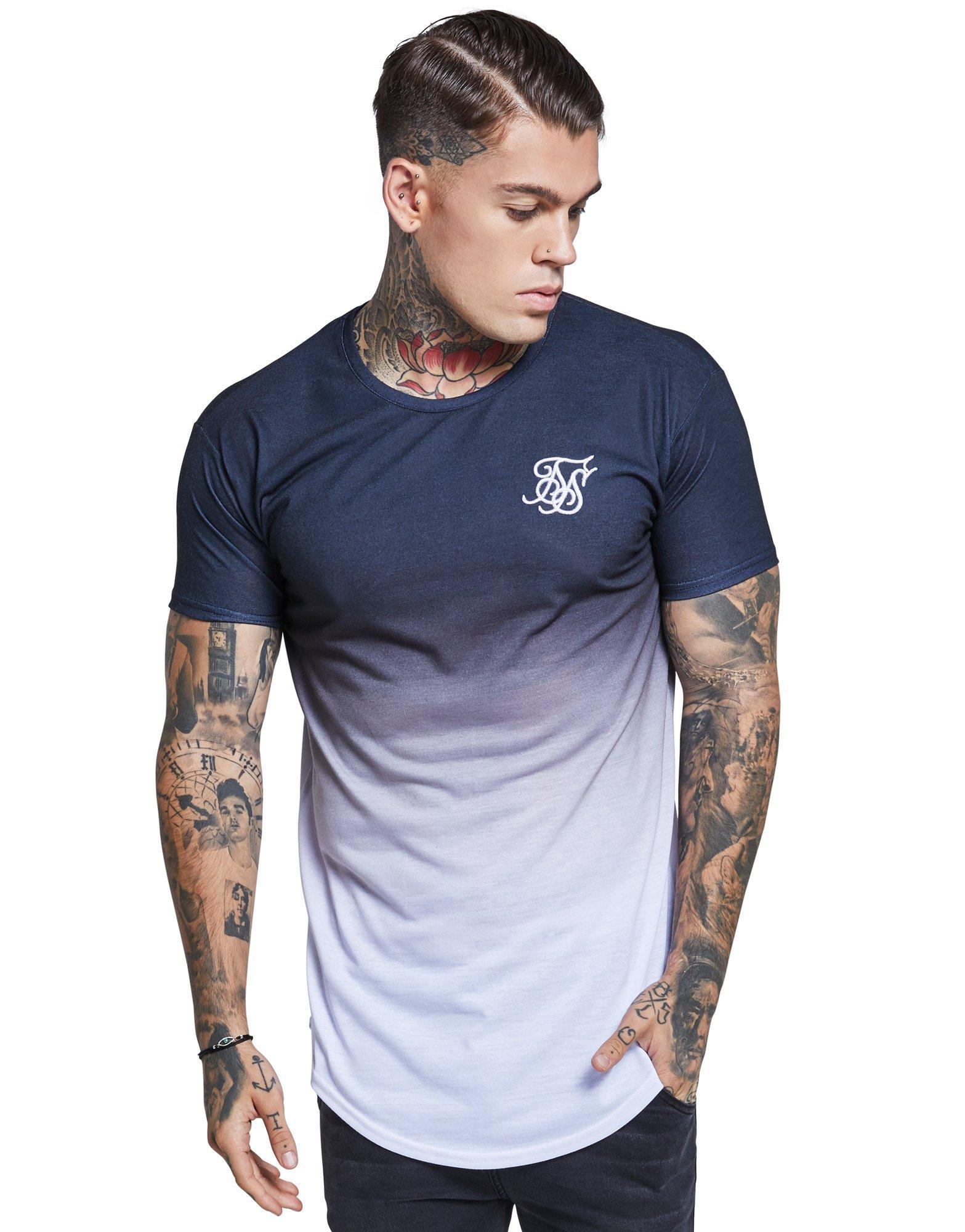 Siksilk fade t shirt Outlet