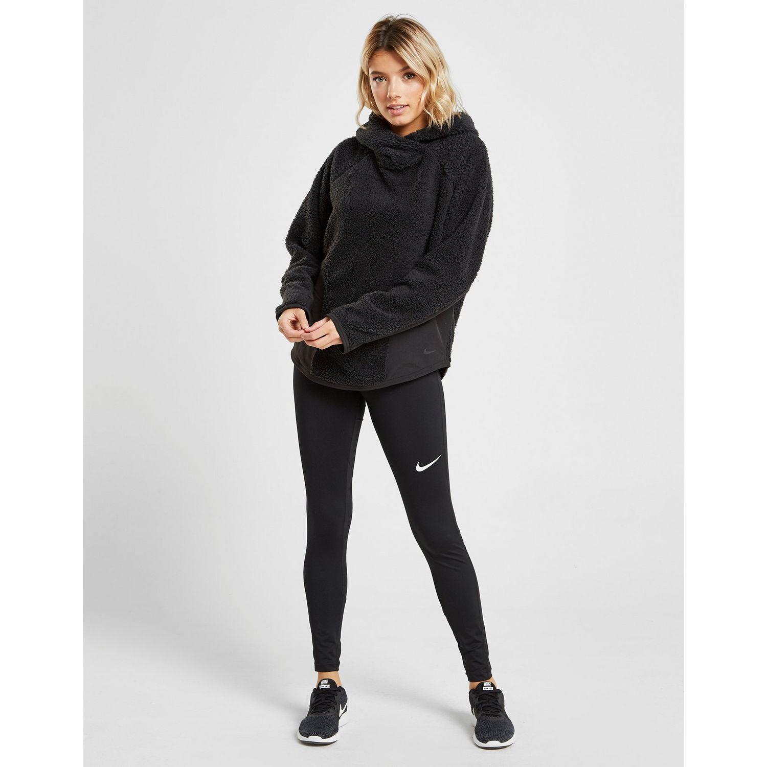 nike training sherpa overhead hoodie