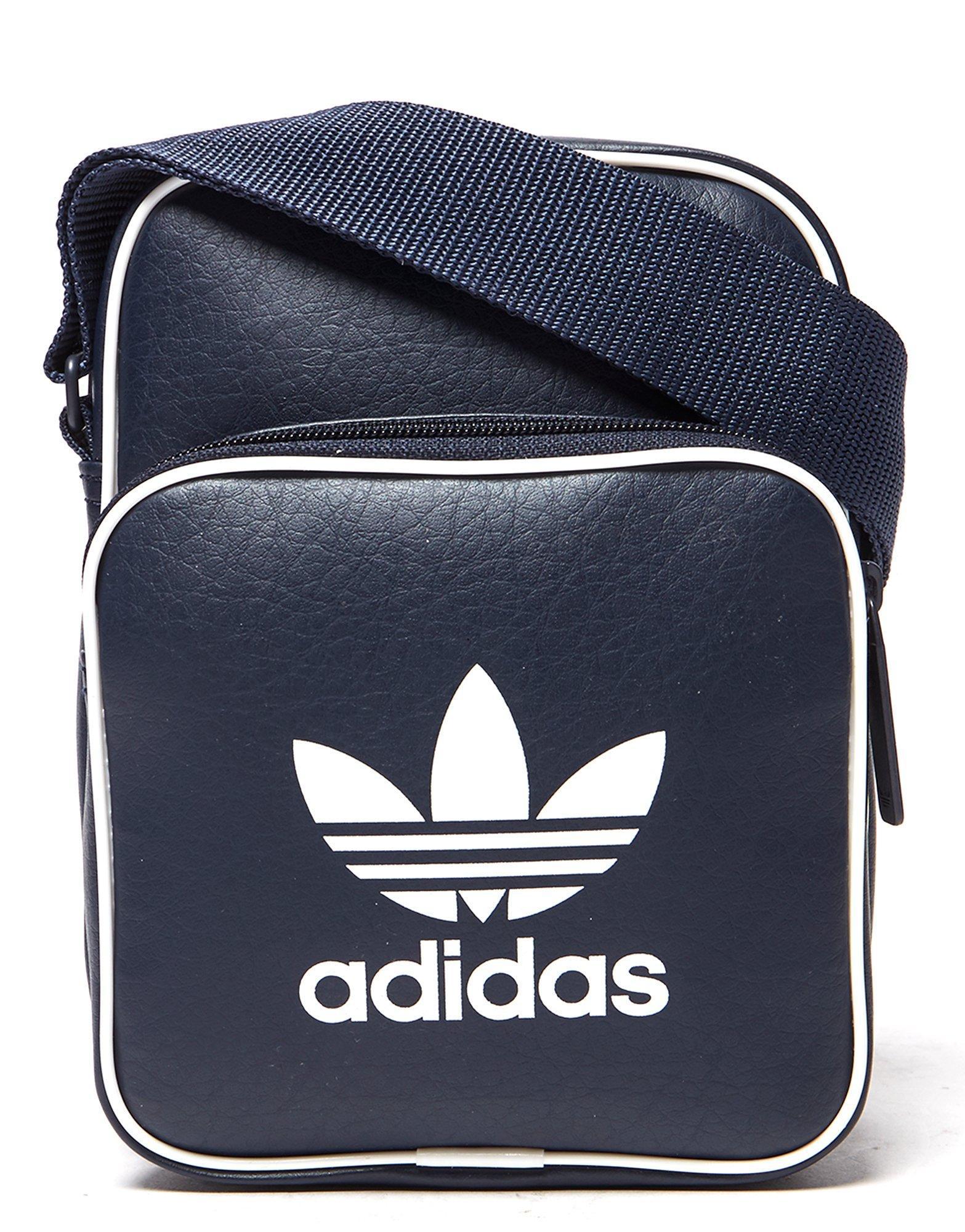 adidas messenger bag blue