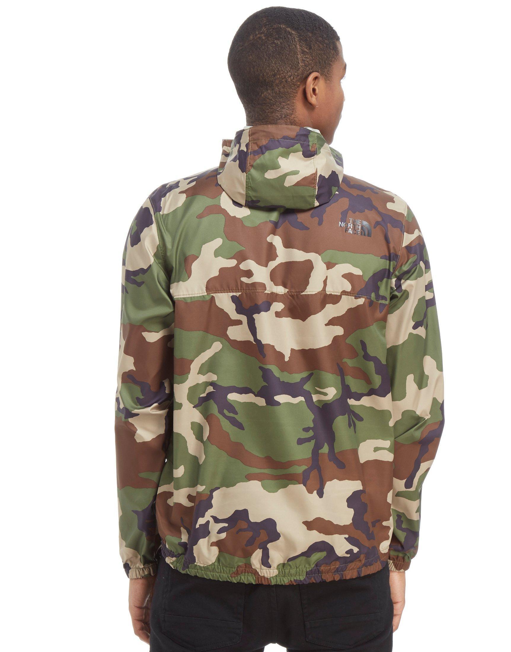 the north face flyweight camo jacket