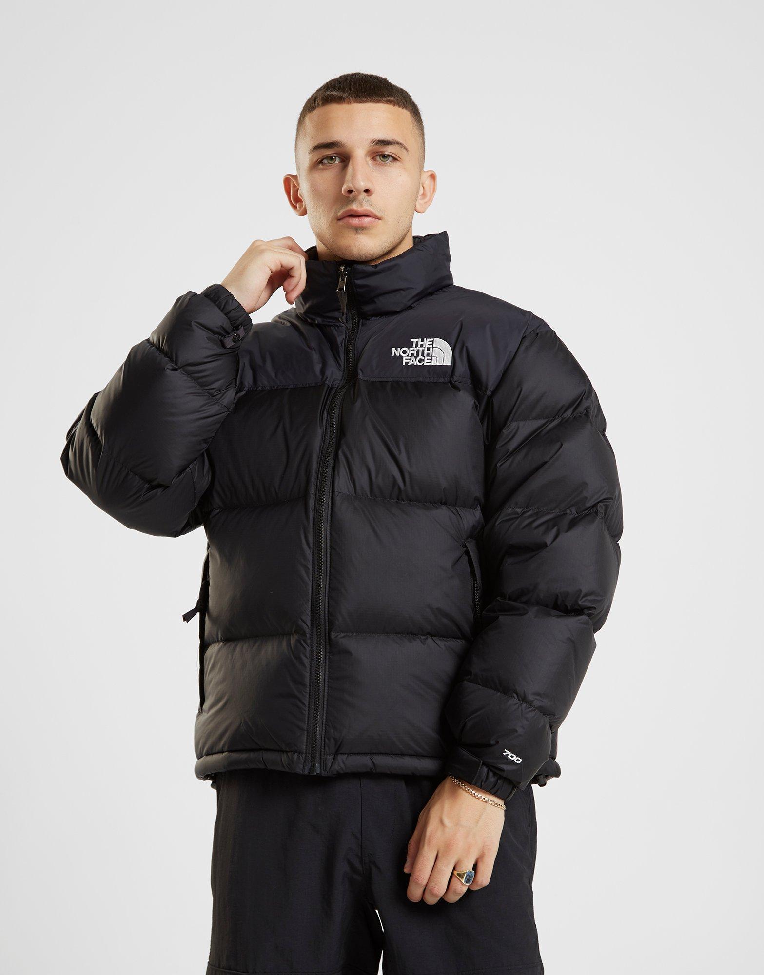 the north face black nuptse