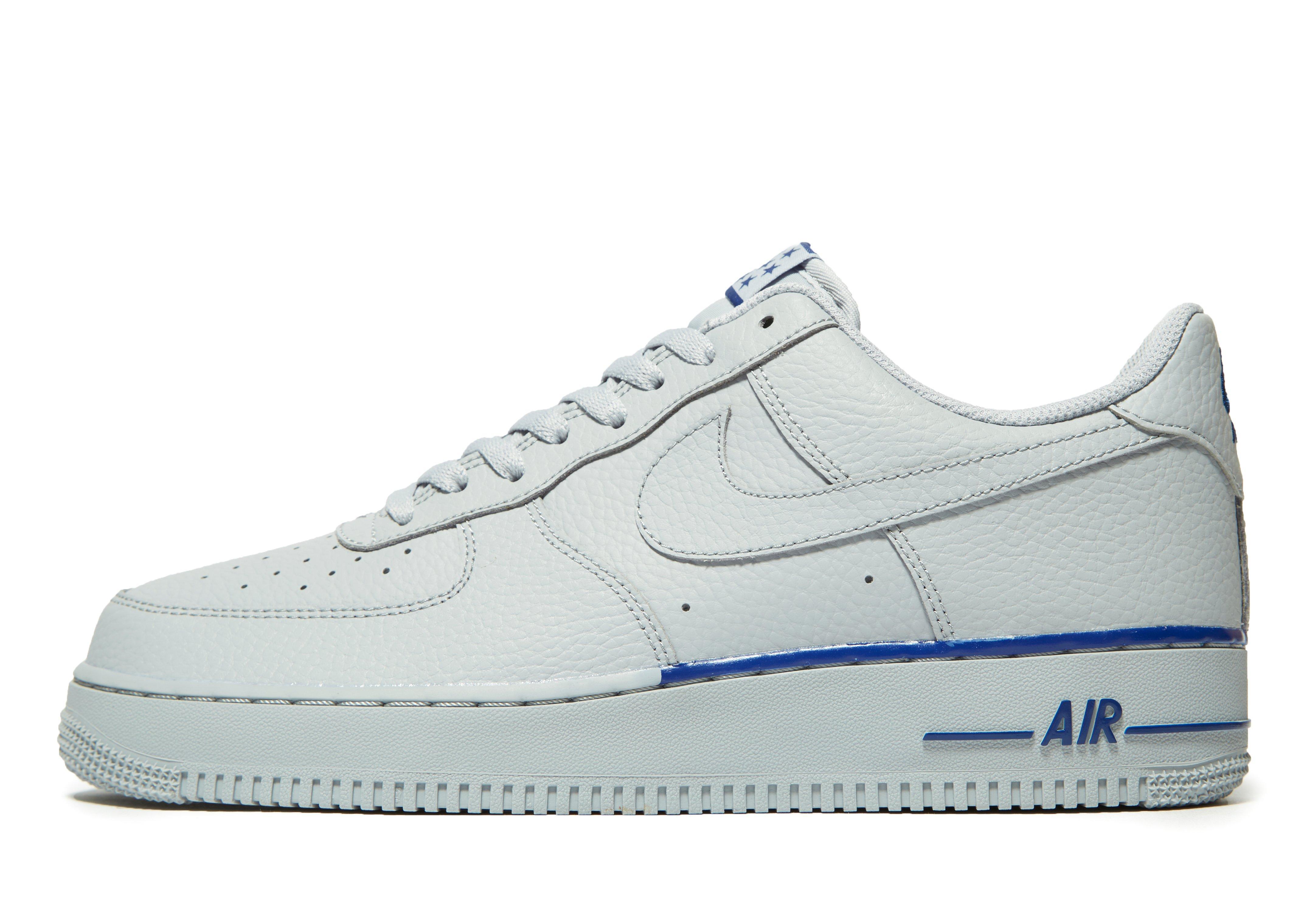 air force 1 gray and blue