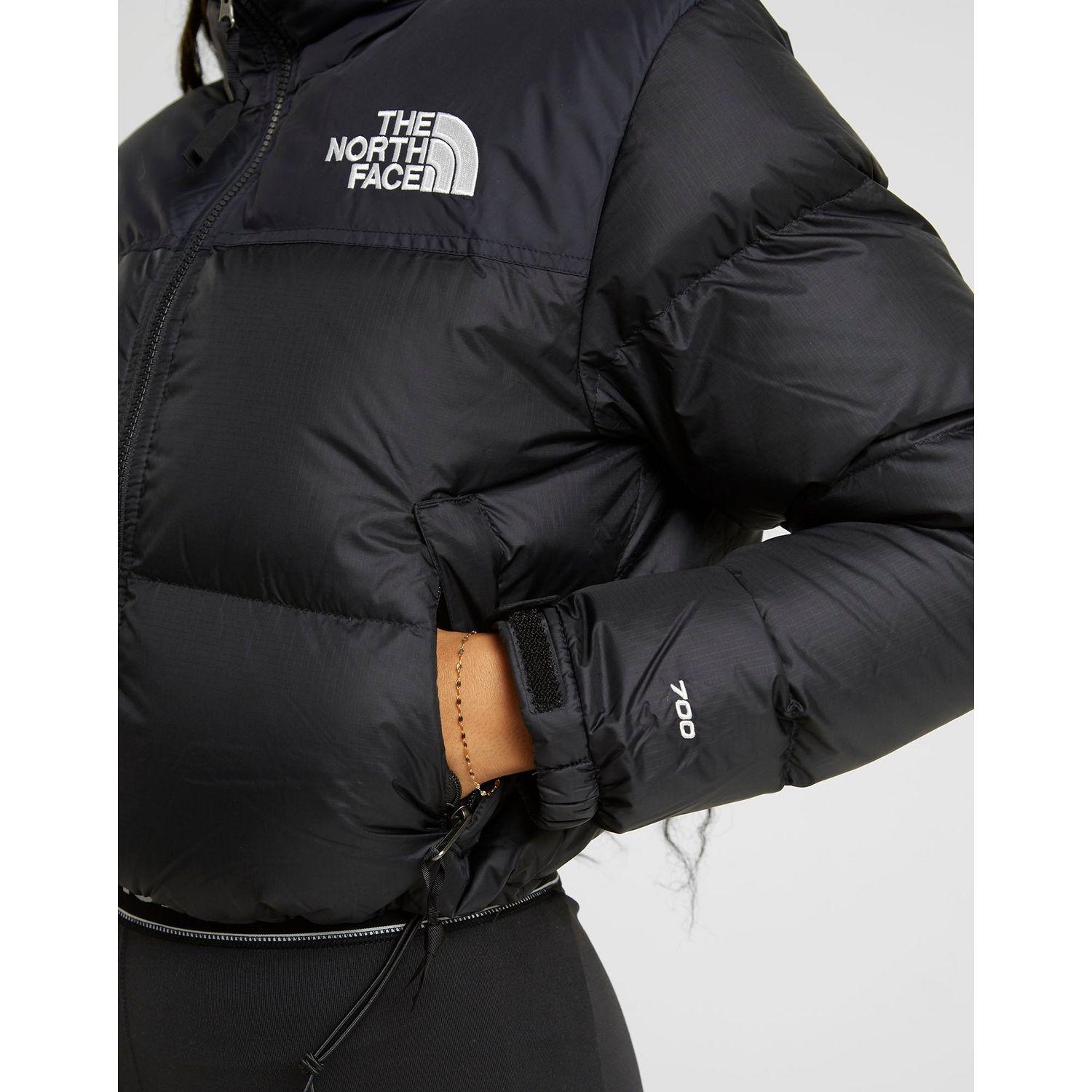 black north face puffa jacket