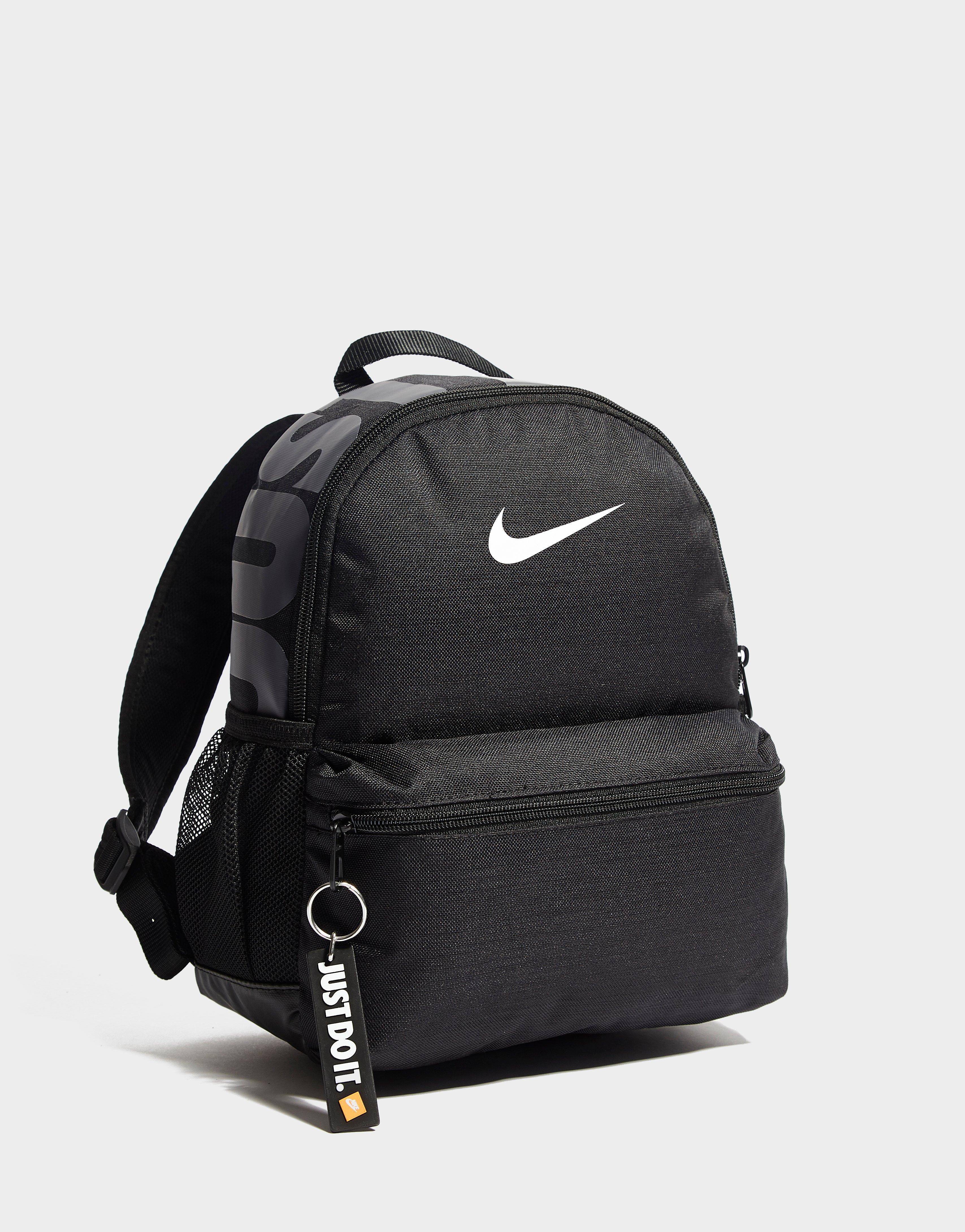 black mini nike backpack