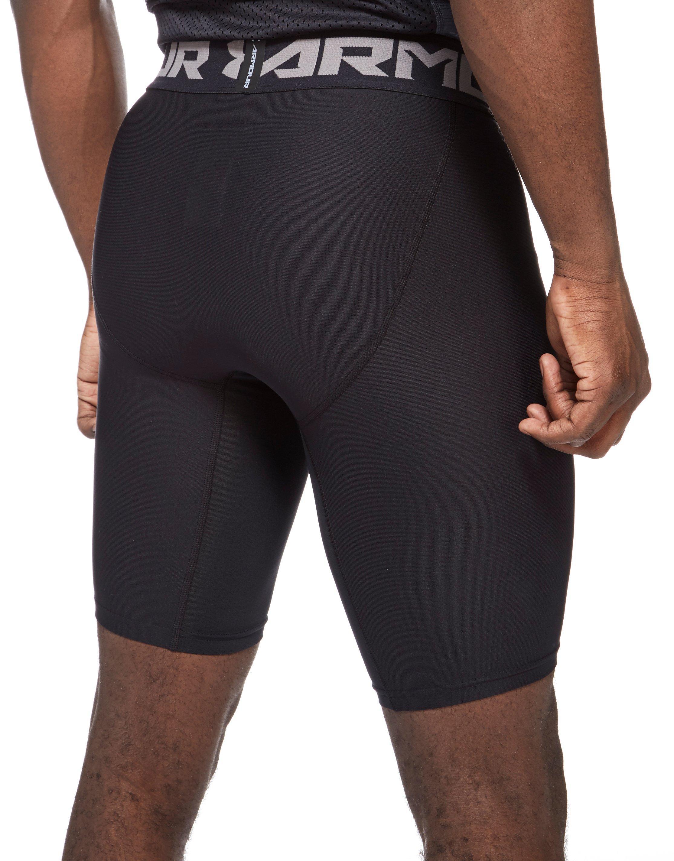 Under Armour Synthetic Heatgear Armour Compression Shorts in Black for ...