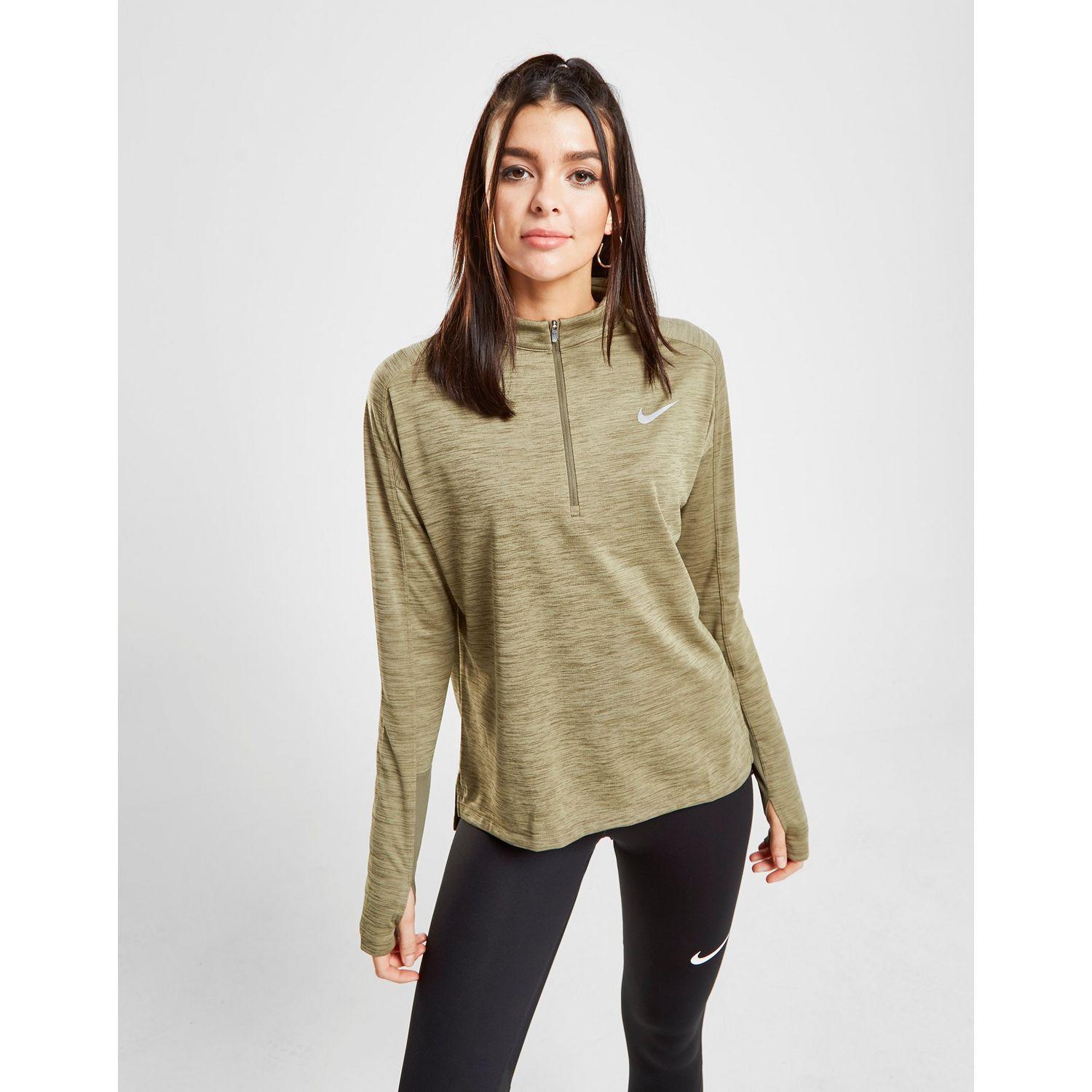 nike running pacer zip top