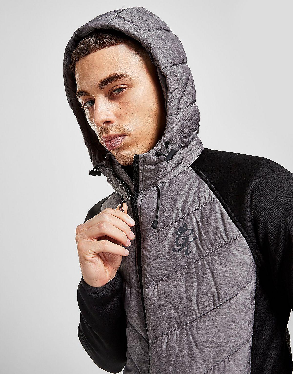Gym King Hybrid Bubble Jacket in Grey for Men Lyst UK