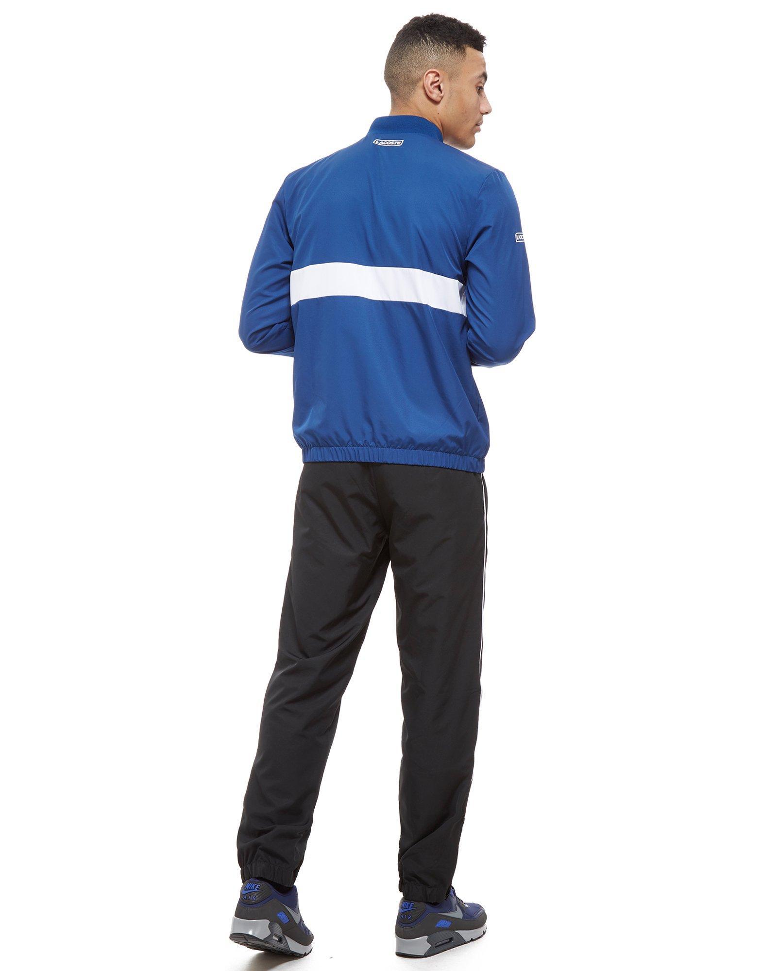 lacoste woven tracksuit