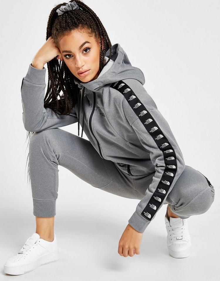 womens black north face tracksuit