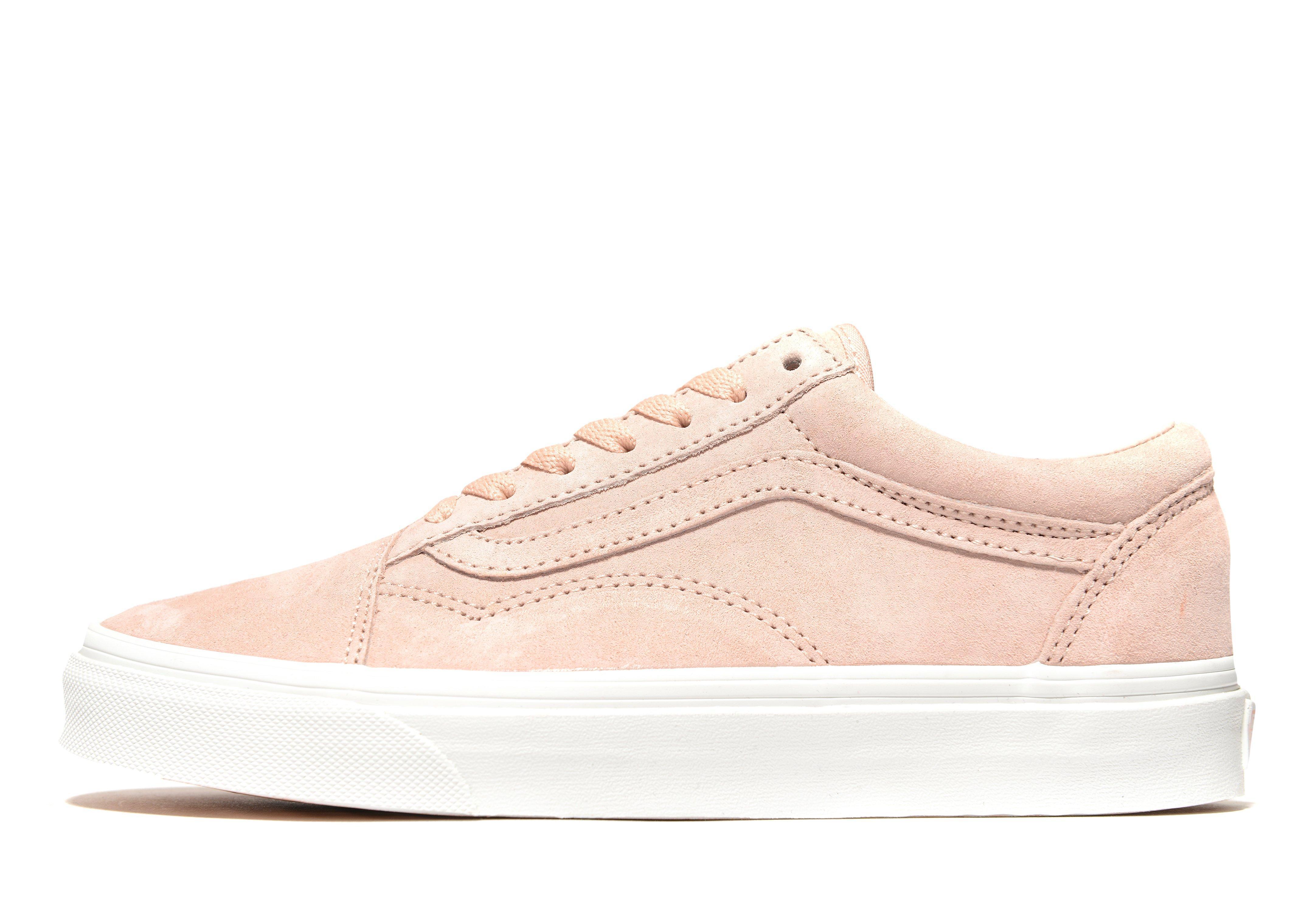 pink old skool suede vans