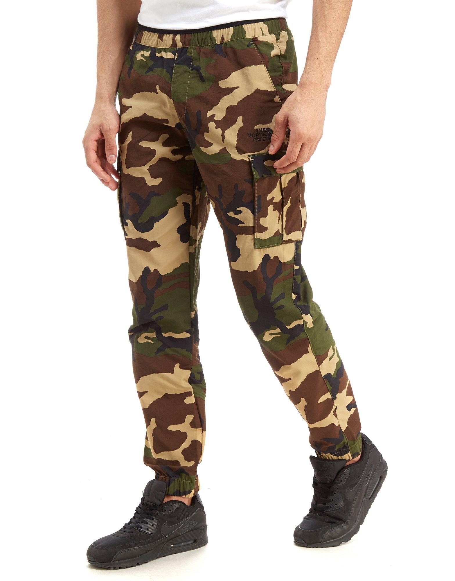 the north face camouflage joggers