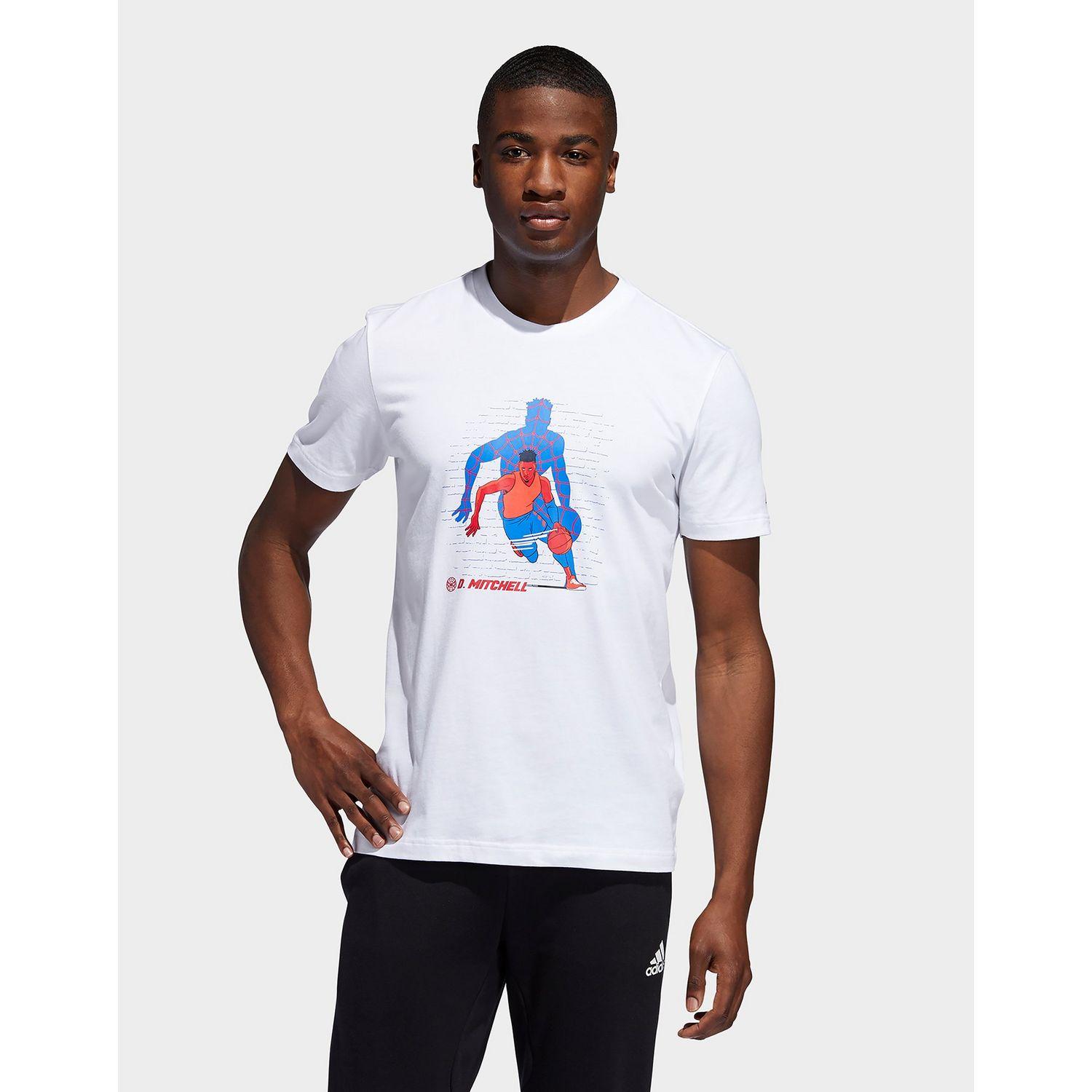donovan mitchell spiderman shirt