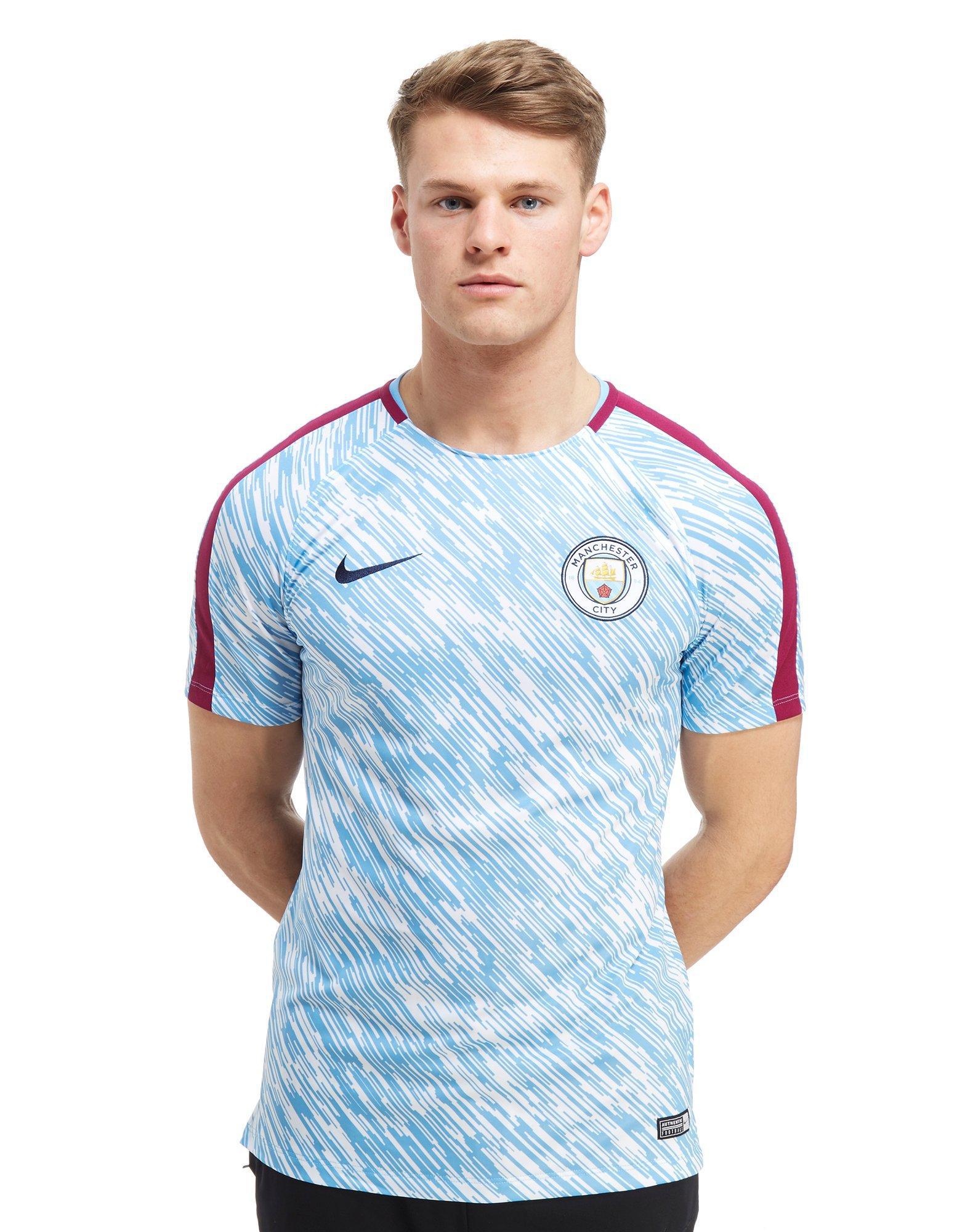 man city pre match shirt