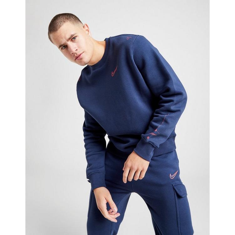 nike grid crew sweatshirt