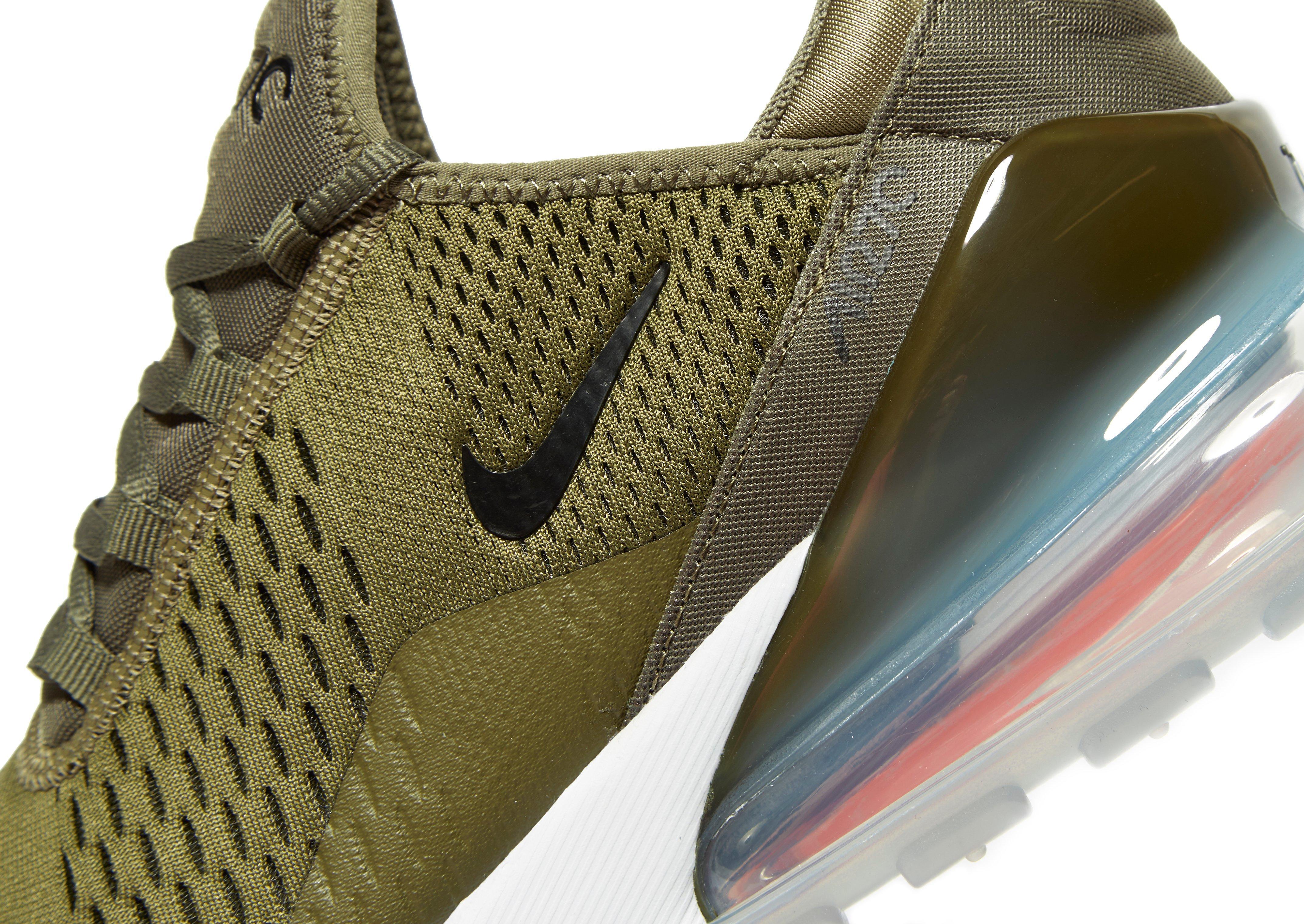 nike 270 blue green