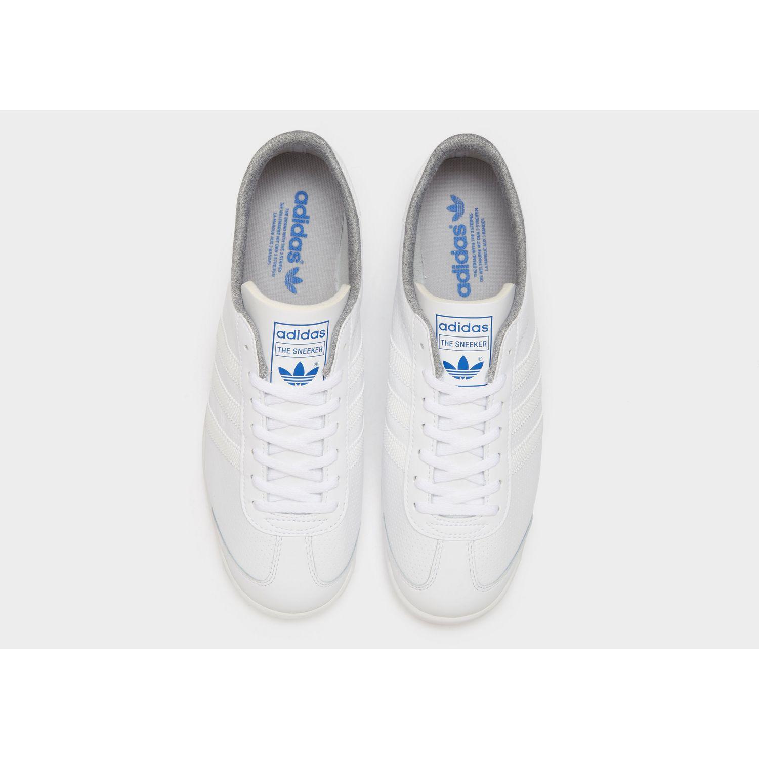 adidas the sneeker white