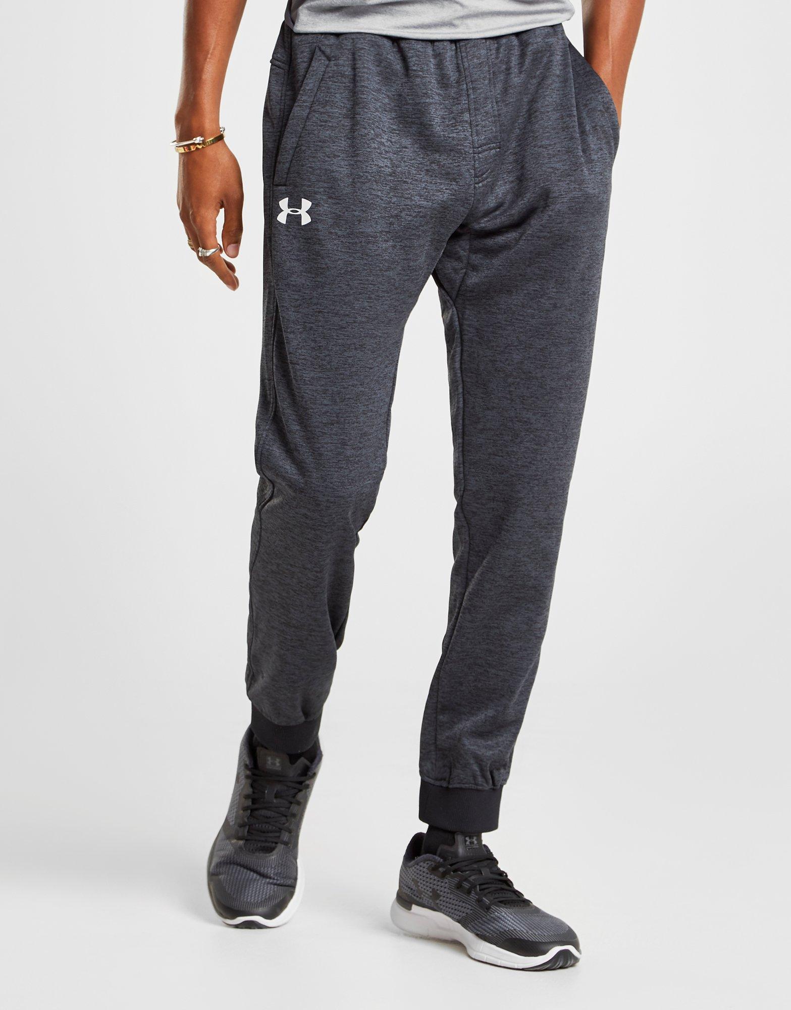 Under Armour Fleece Poly Track Pants in Grey (Gray) for Men - Lyst