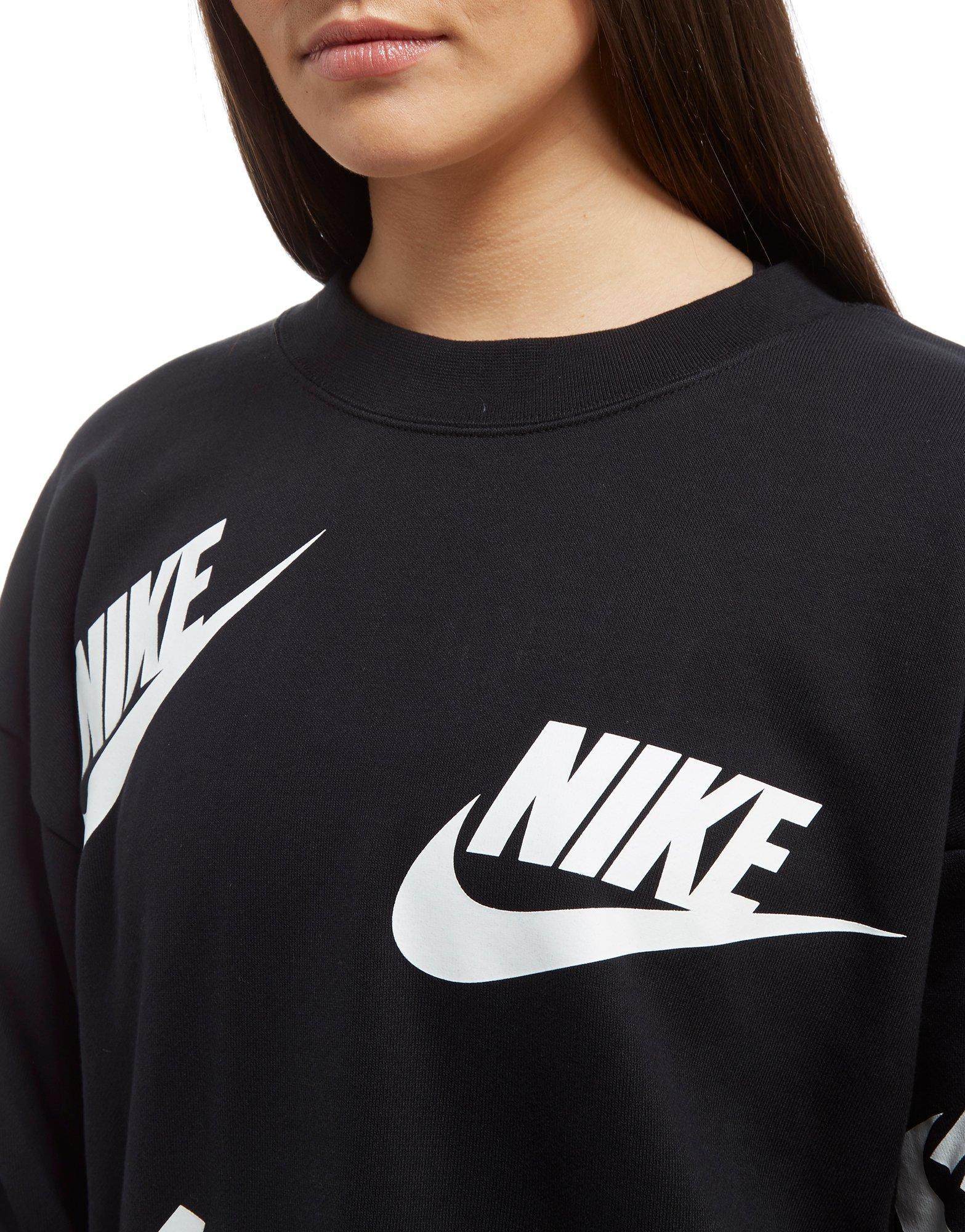 Nike All Over Print Futura Crew Sweatshirt Online Sale, UP TO 61% OFF