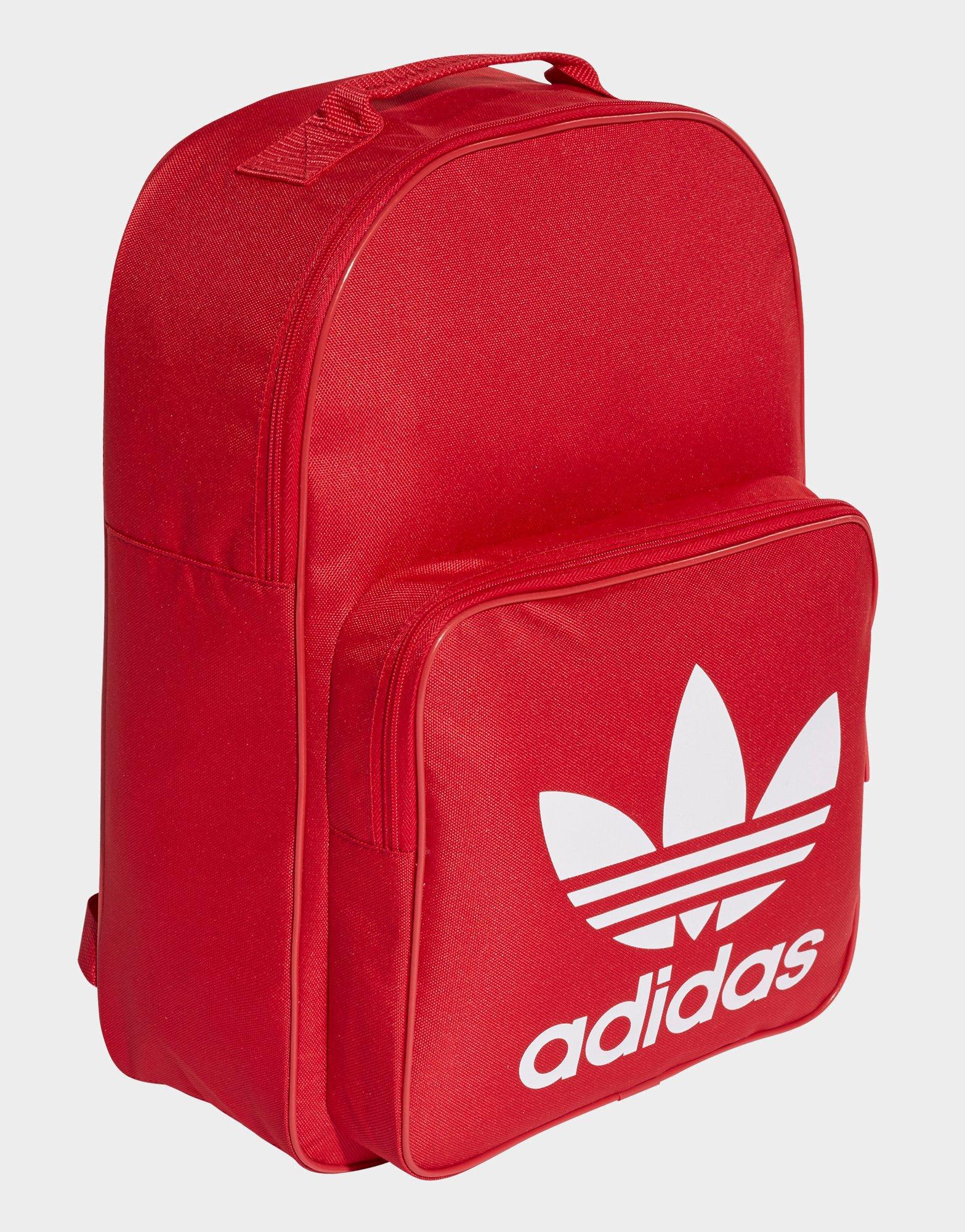 adidas Trefoil Backpack in Real Red 